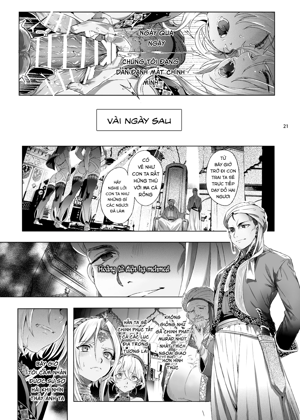 Đọc truyện hentai Chàng ma cà rồng bé nhỏ - Chap 1