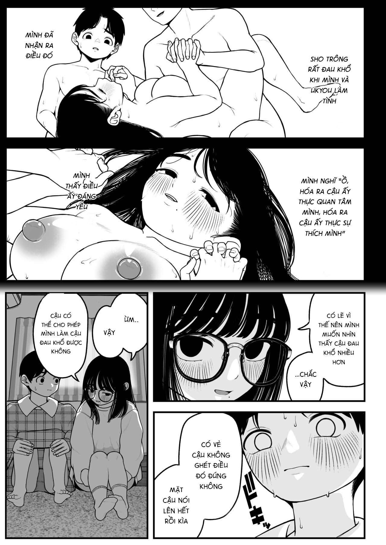 Đọc truyện hentai Kỳ nghỉ đông của tôi, bạn gái và chồng phần 2 - Chap 2