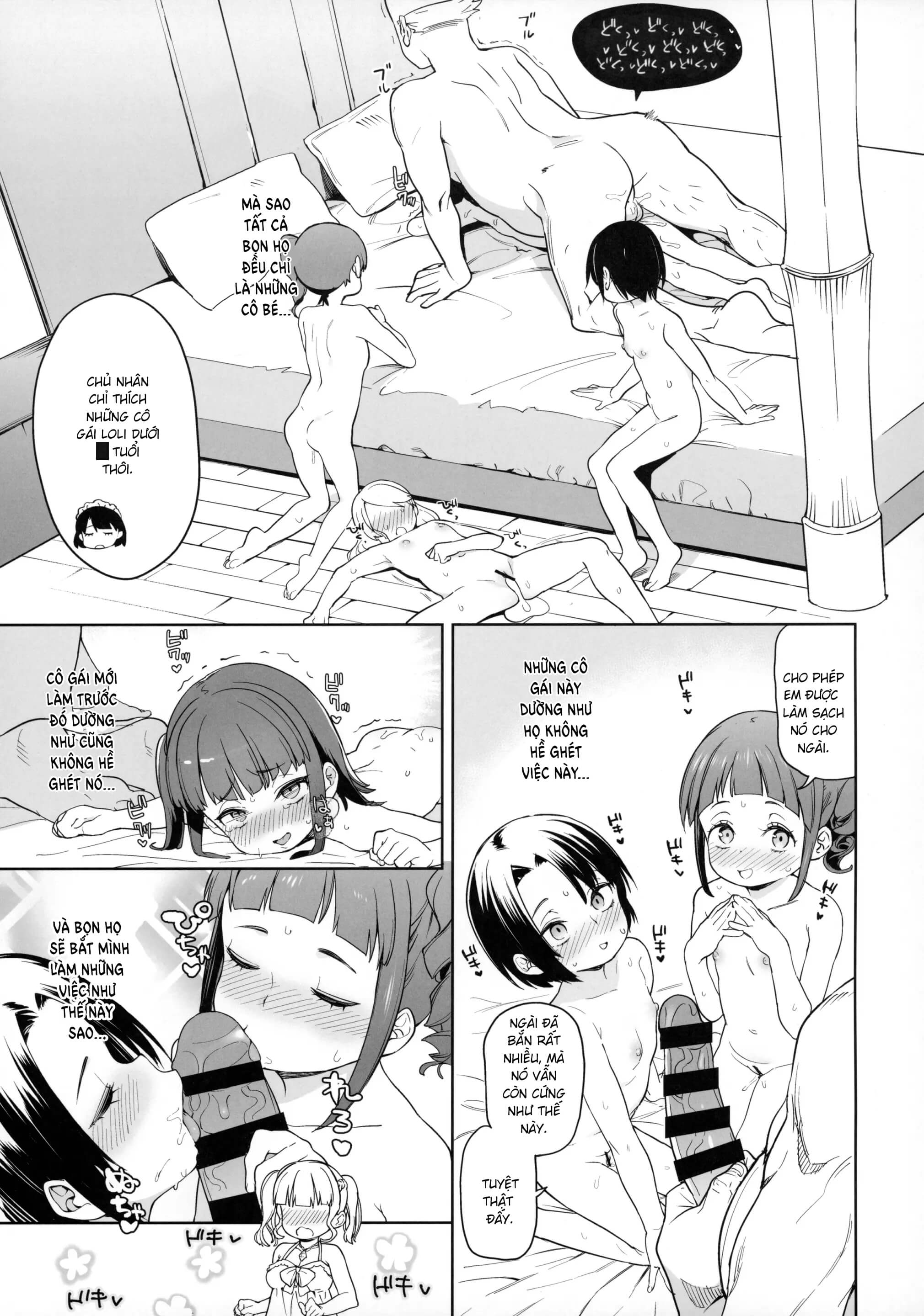 Đọc truyện hentai Tsugou no Yoi Tanoshii Isekai de Kuzuo no Benri na Mesu ni Naru - Oneshot