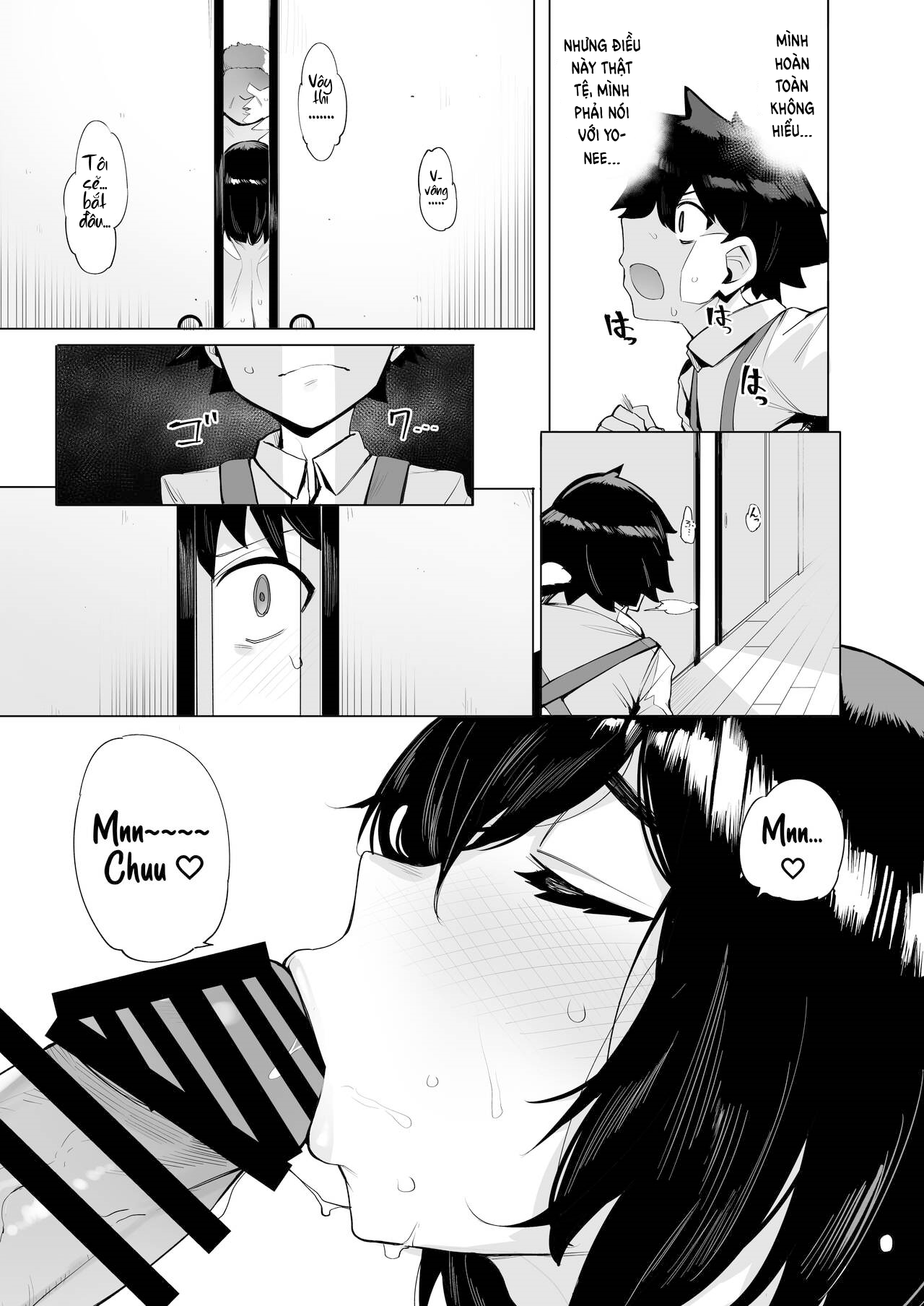 Đọc truyện hentai Nhà trọ của 3 chị em nhà nghèo phục vụ kinh doanh - Chap 1
