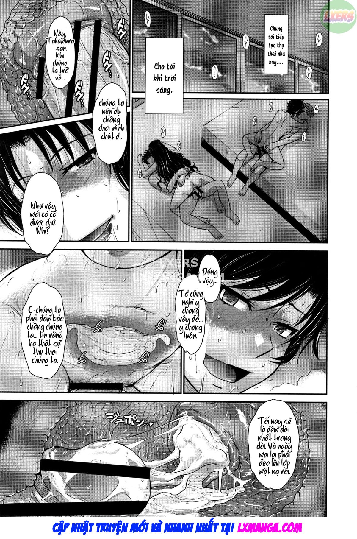 Đọc truyện hentai Người phụ nữ có chồng, bí mật và thịt - Chap 5