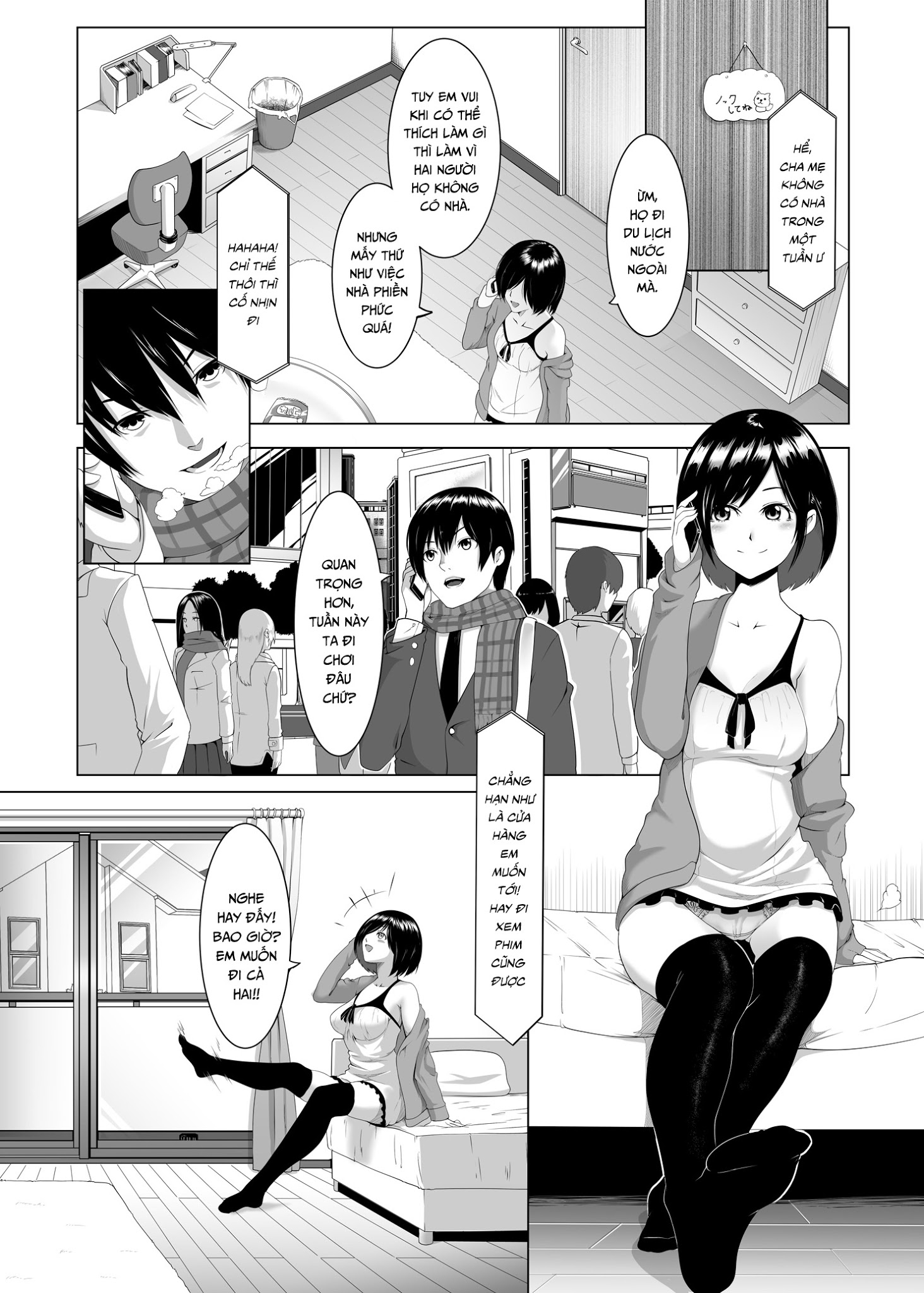 Đọc truyện hentai Trao đổi tiền mặt tại nhà JK - Oneshot