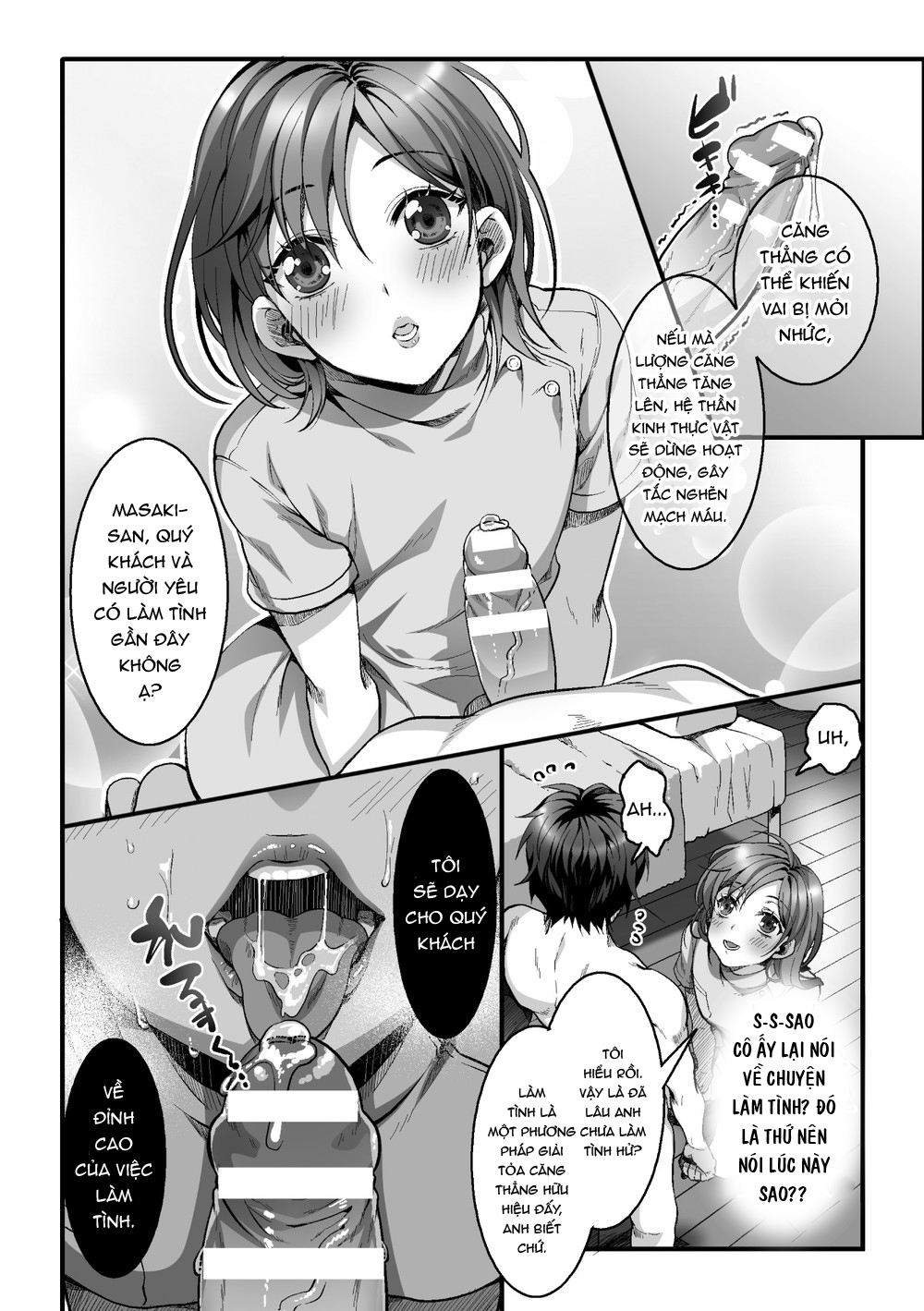 Đọc truyện hentai Niềm vui thẳng xuống hình ảnh chào đón Chap 1