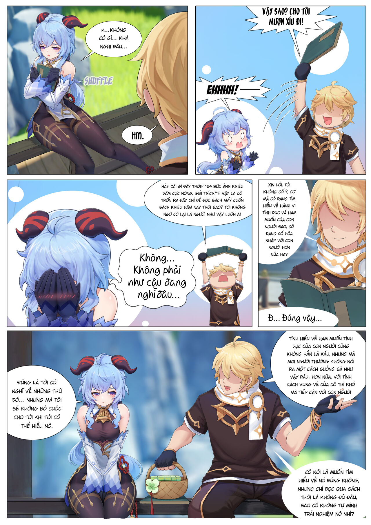 Đọc truyện hentai Dạy Ganyu Cách Làm Tình - Bantumlum
