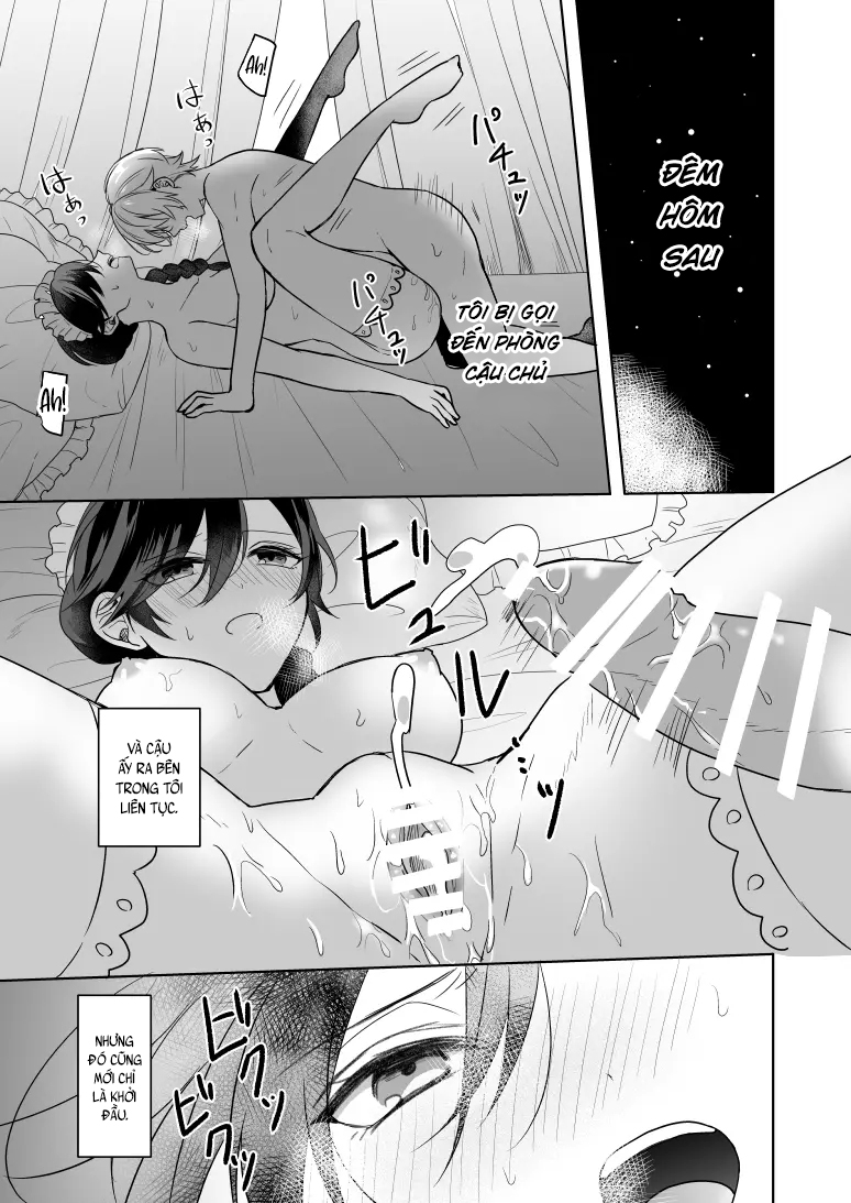 Đọc truyện hentai Xin hãy để việc đó cho tôi thưa chủ nhân - Oneshot