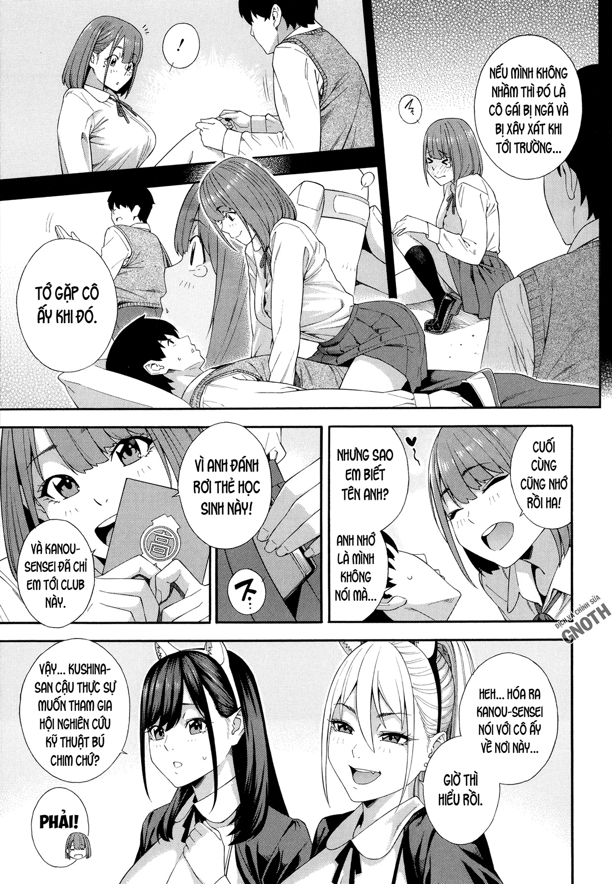 Đọc truyện hentai Phòng nghiên cứu Fallatio Chap 3