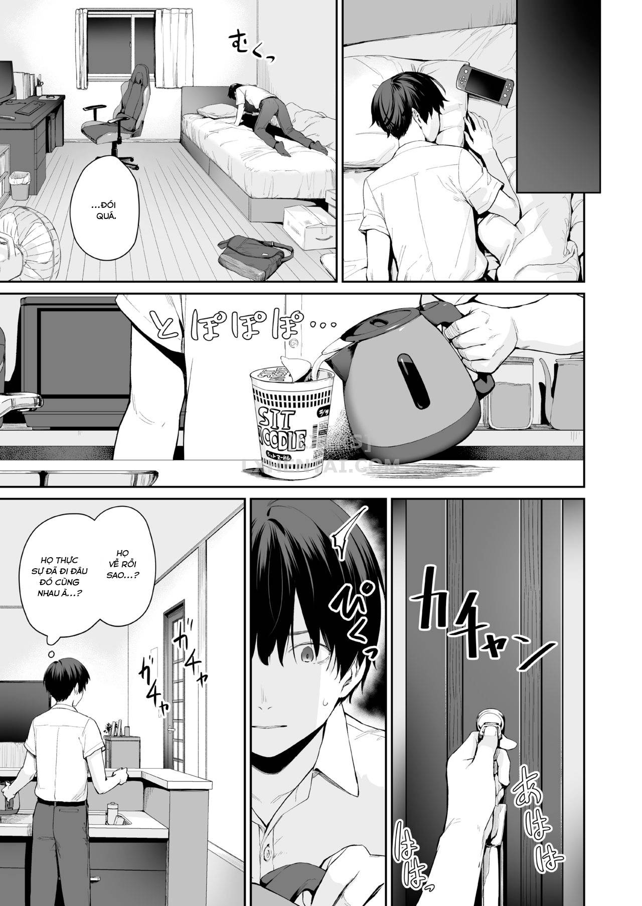 Đọc truyện hentai Tôi là người duy nhất không được chịch trong nhà - Chap 2