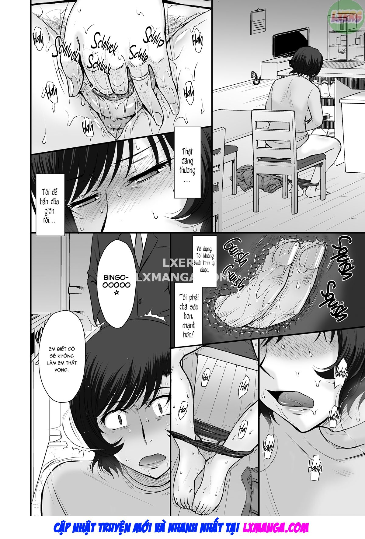Đọc truyện hentai Để Chồng Nằm Ngủ - Oneshot