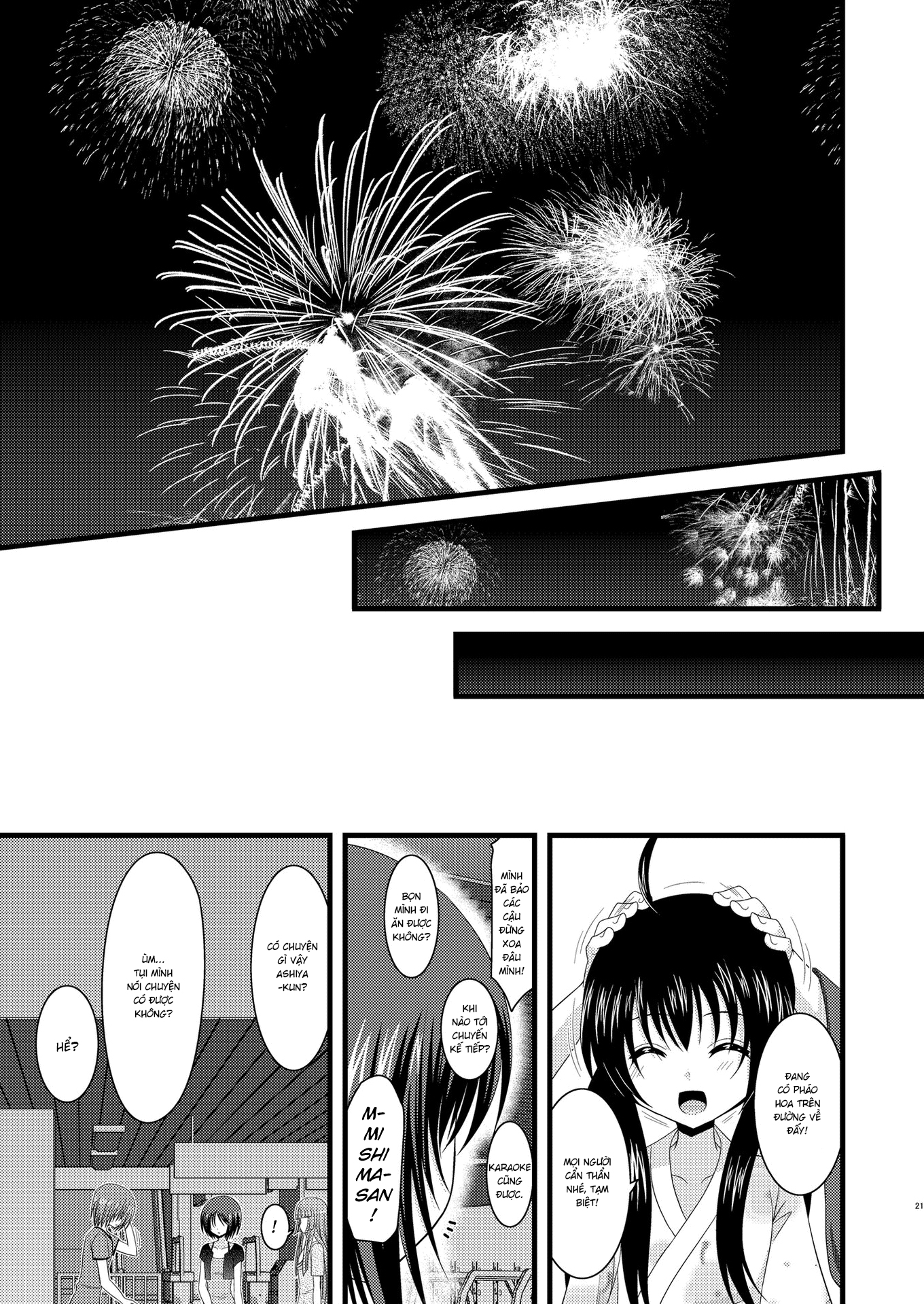 Đọc truyện hentai Cô gái thích khoả thân - Chap 6