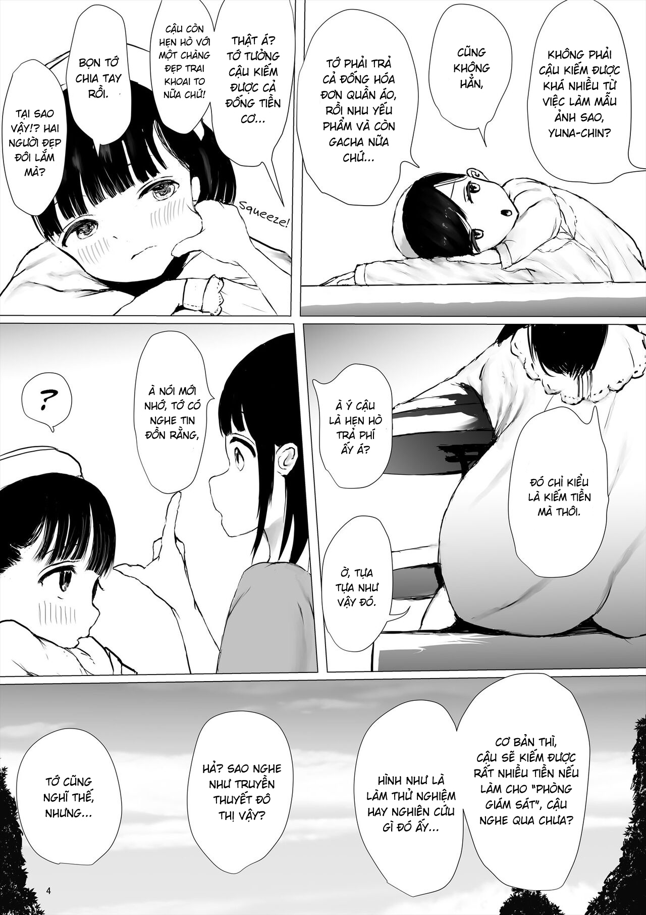 Đọc truyện hentai Thử thách một tháng sống trong căn phòng toàn cặc - Chap 1.1