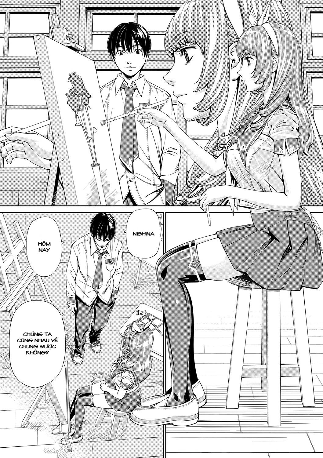Đọc truyện hentai Giúp đỡ từ cô bạn cùng lớp - Chap 1