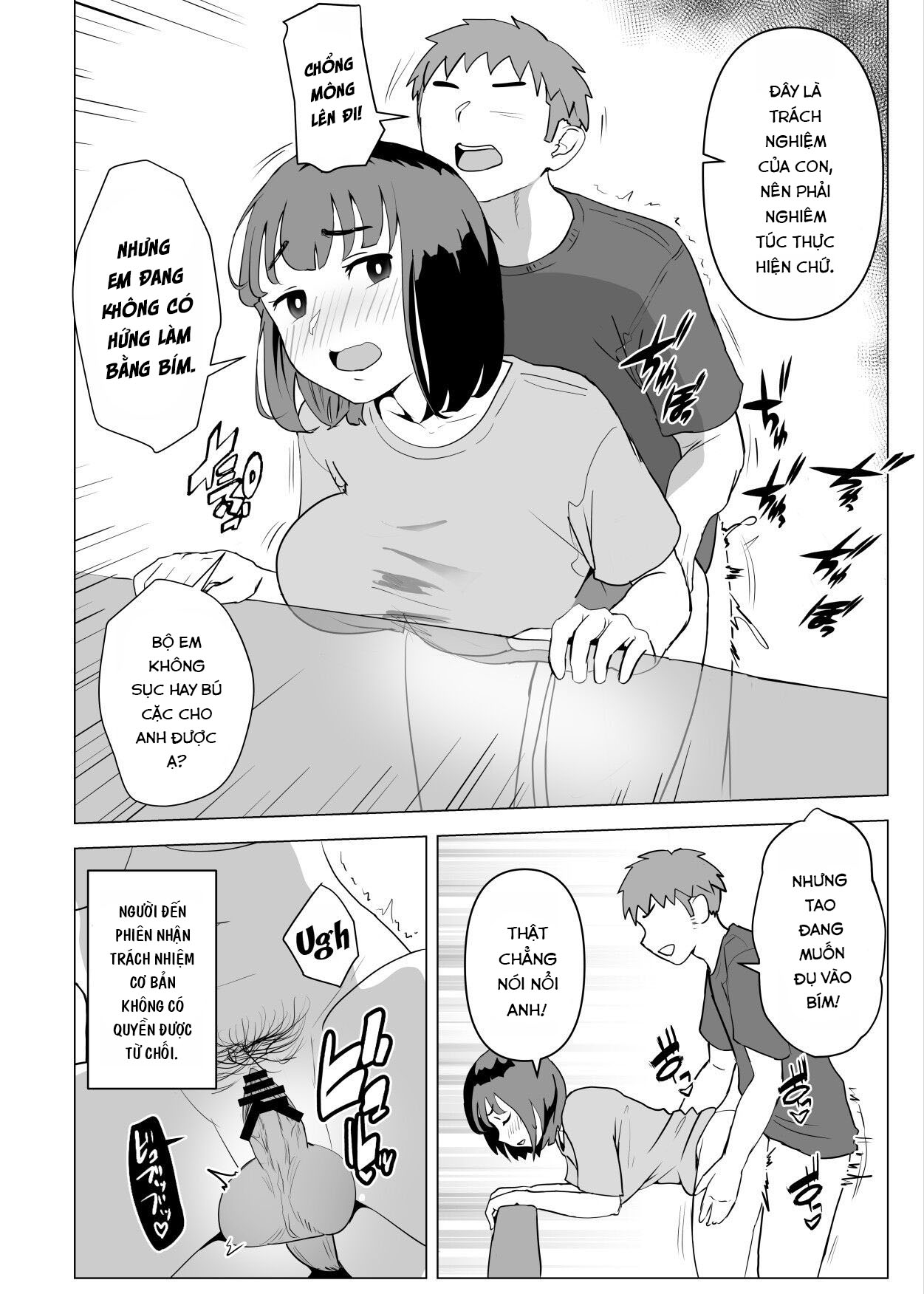 Đọc truyện hentai Việc có một gia đình ở nhà là điều bình thường (loạn luân) - Chap 1