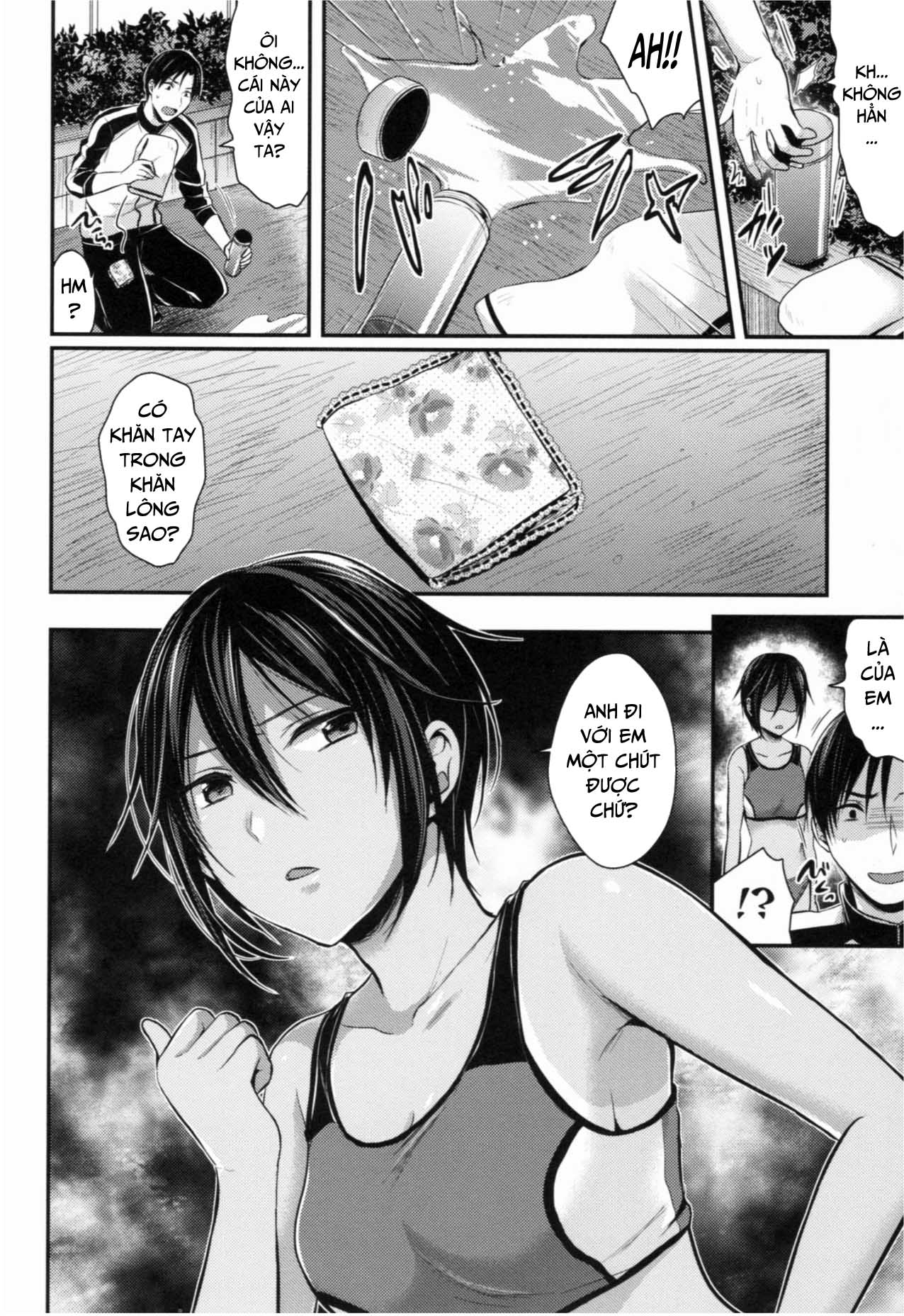 Đọc truyện hentai Joshi Rikujoubu Harem Training - Chap 3