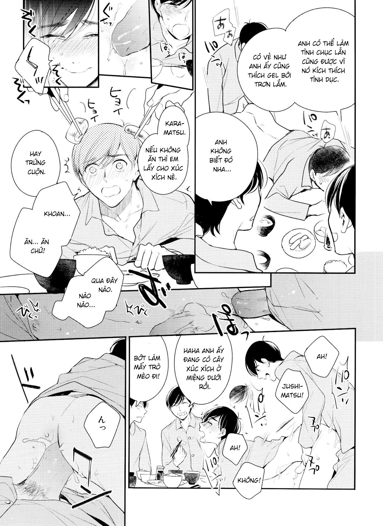 Đọc truyện hentai Hãy đến Matsuno-ka Ososo-san DJ - Oneshot