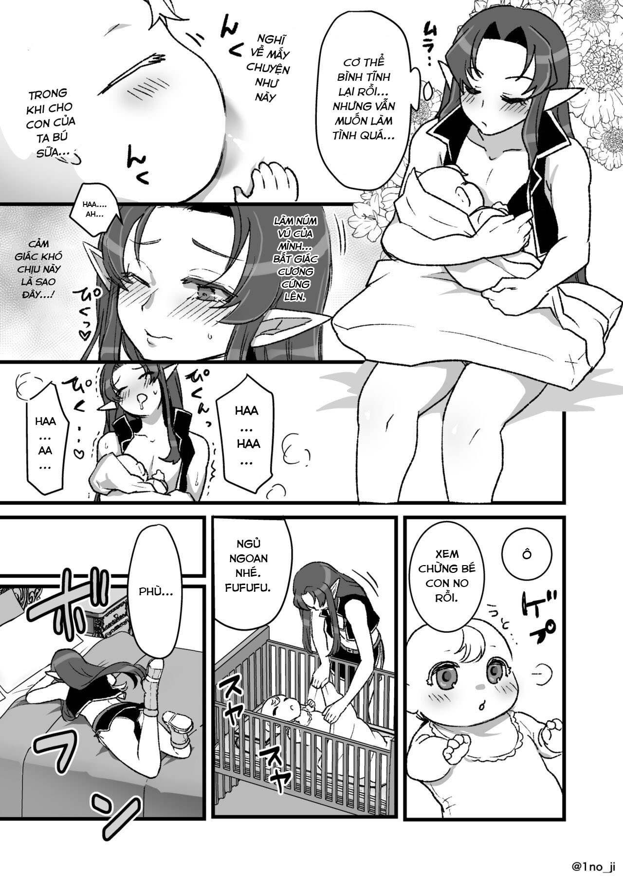 Đọc truyện hentai Câu chuyện về một cựu thủ lĩnh của quân đội Quỷ vương thua một anh hùng và bị biến thành nữ. - Oneshot