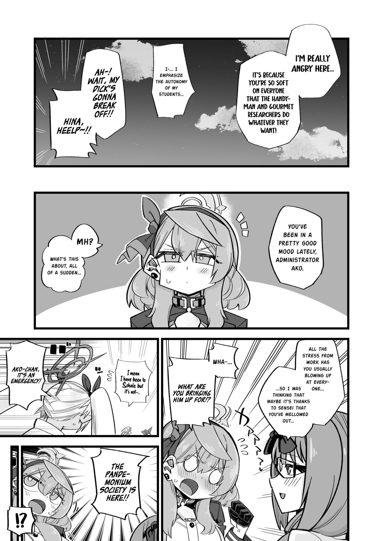 Đọc truyện hentai Ako giải tỏa căng thẳng Blue Archive - Oneshot