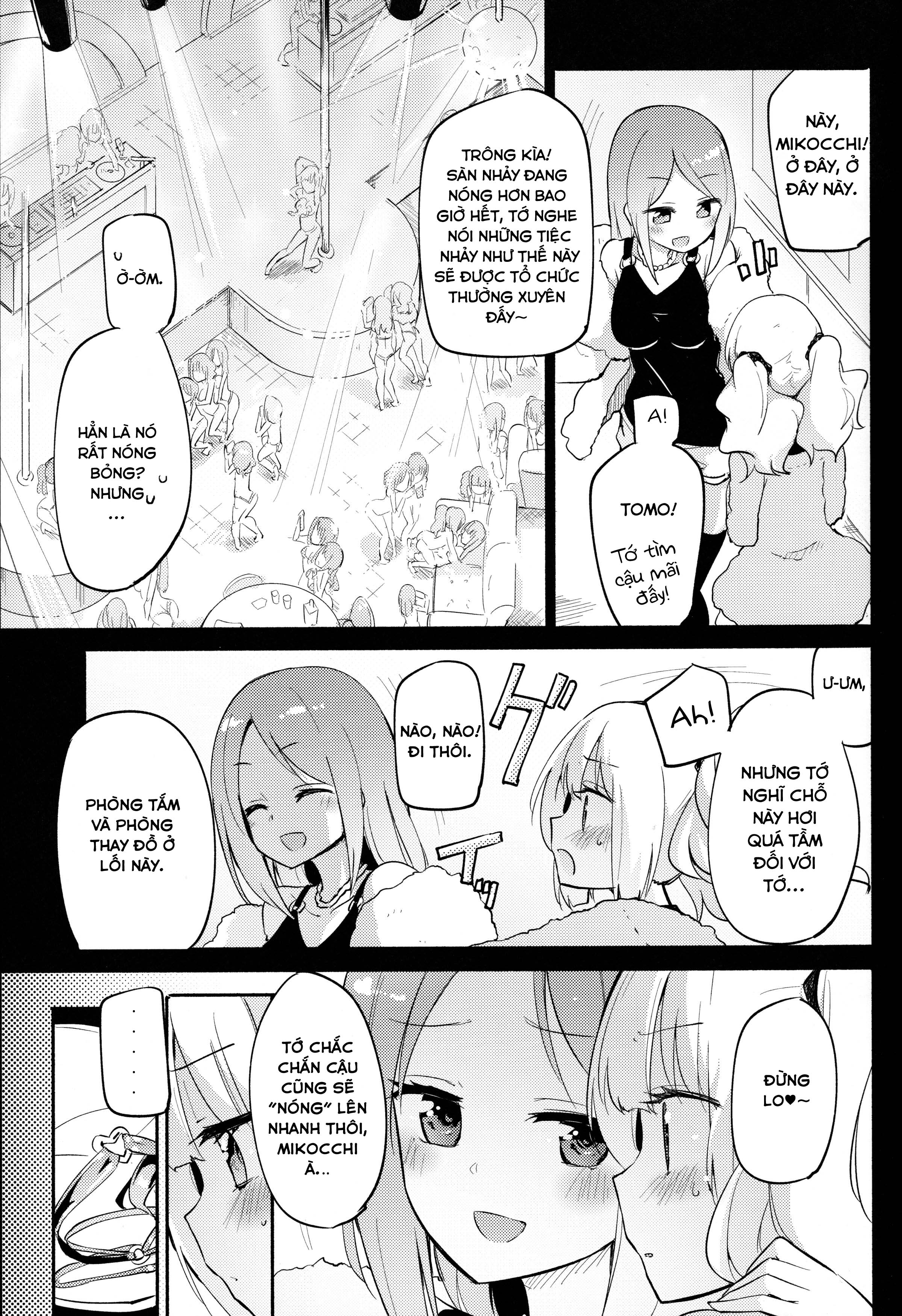 Đọc truyện hentai Dokidoki★Girls Dance Club - OneShot