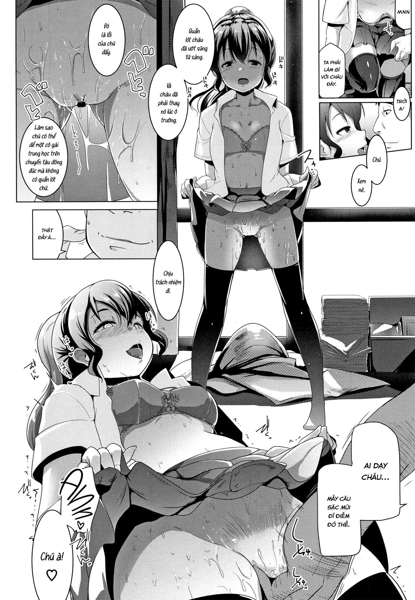 Đọc truyện hentai Câu chuyện ông chú chăm sóc cháu gái - Oneshot