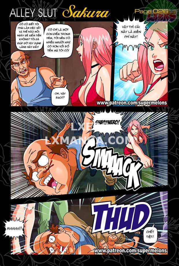 Đọc truyện hentai Ngõ Con Đĩ Sakura Chap 1