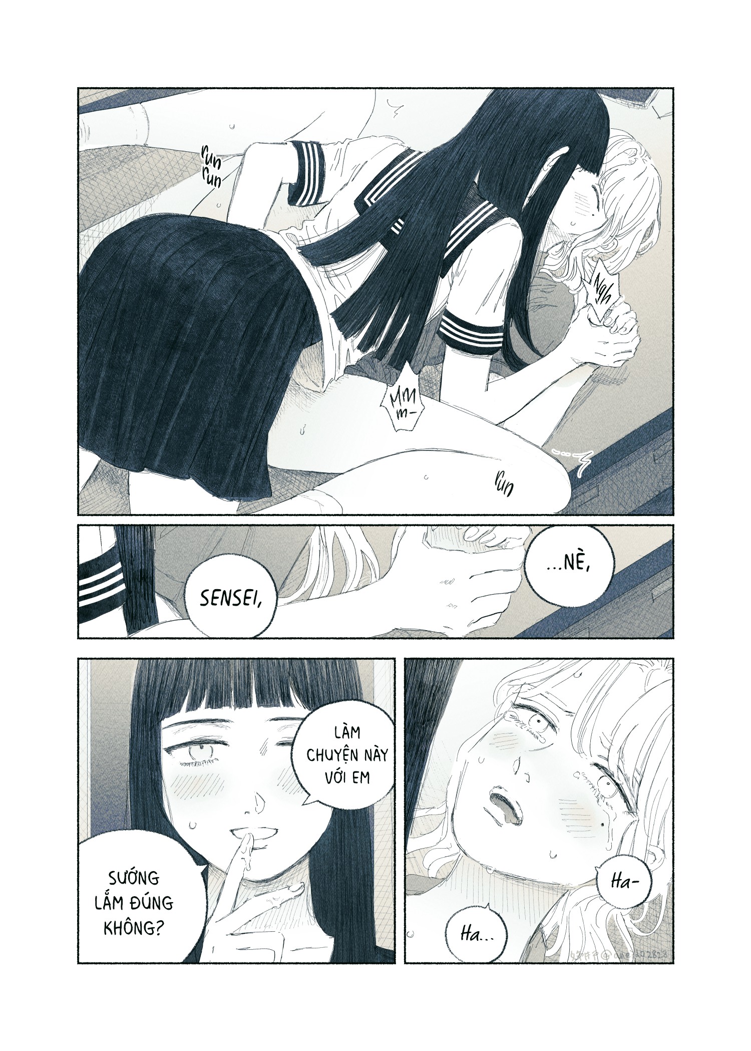 Đọc truyện hentai Chuyện về nữ giáo viên bị học sinh yandere nhấn chìm trong dục vọng - Tôi bị dằm trong tim