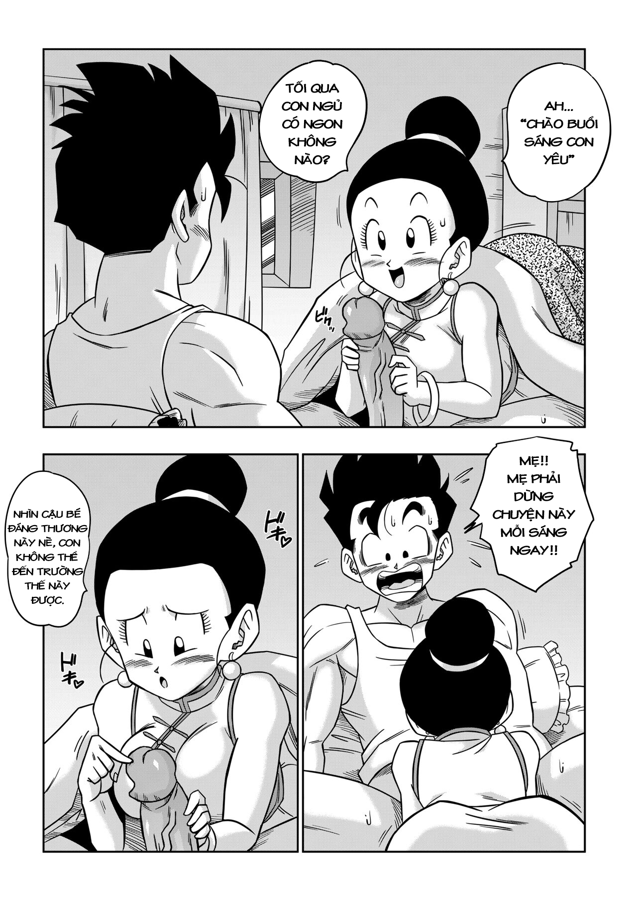 Đọc truyện hentai Cặc Hóa Siêu Xayda Đại Chiến Với Những Cái Lồn Xinh - Chap 5: Báo hiếu mỗi sáng (Không che)