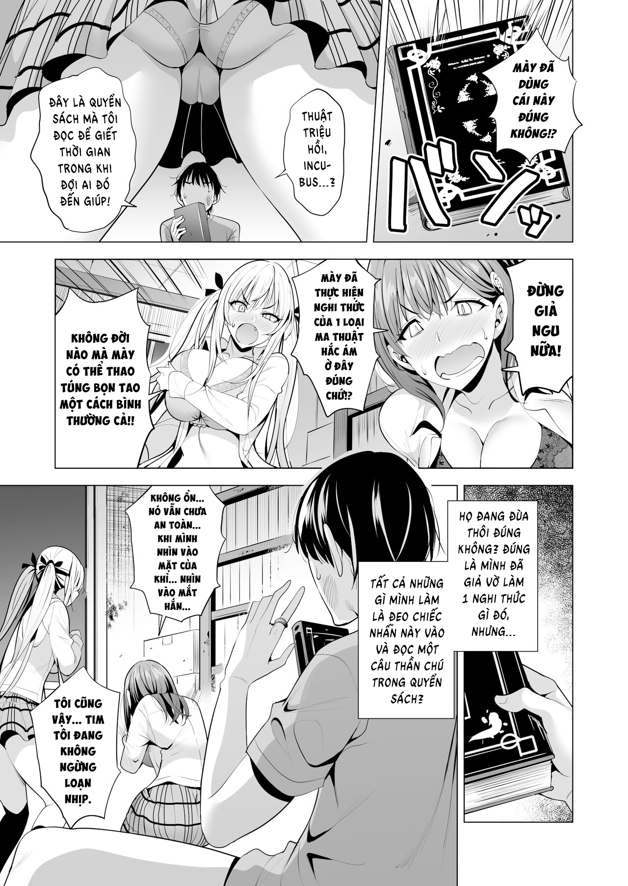 Đọc truyện hentai Triệu hồi Incubus và trả đũa 2 con mắm chuyên bắt nạt tôi - Oneshot