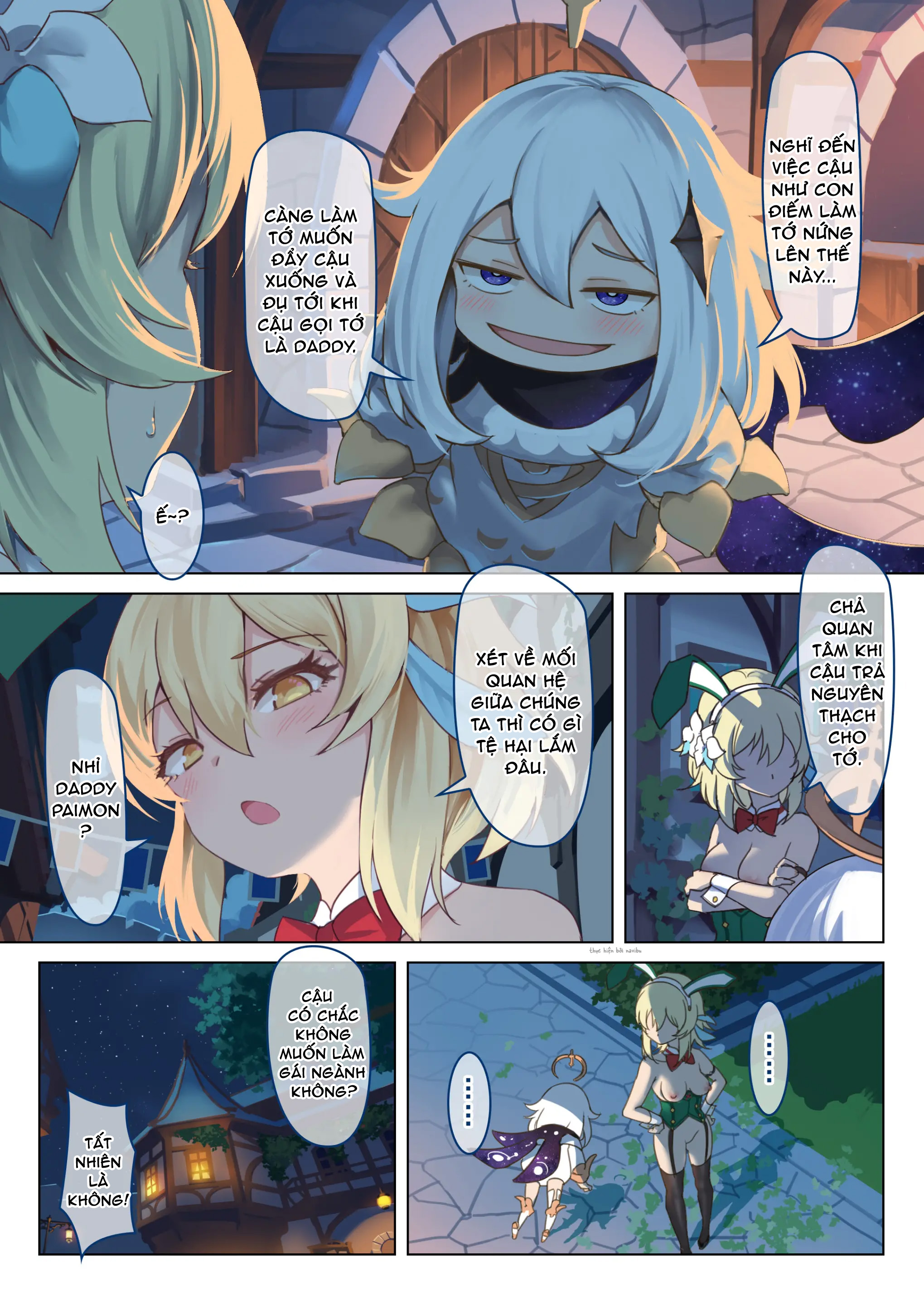 Đọc truyện hentai Lễ hội mùa xuân Mondstadt - Act 2