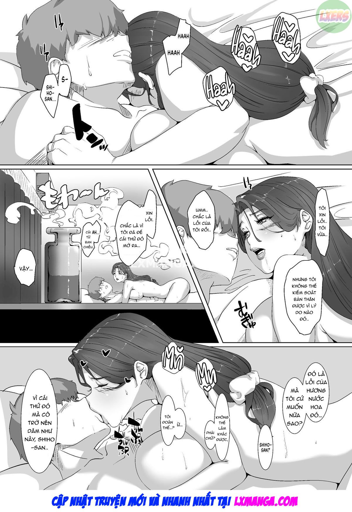 Đọc truyện hentai Trải qua đêm Giáng sinh với bà nội trợ nhà bên - Oneshot