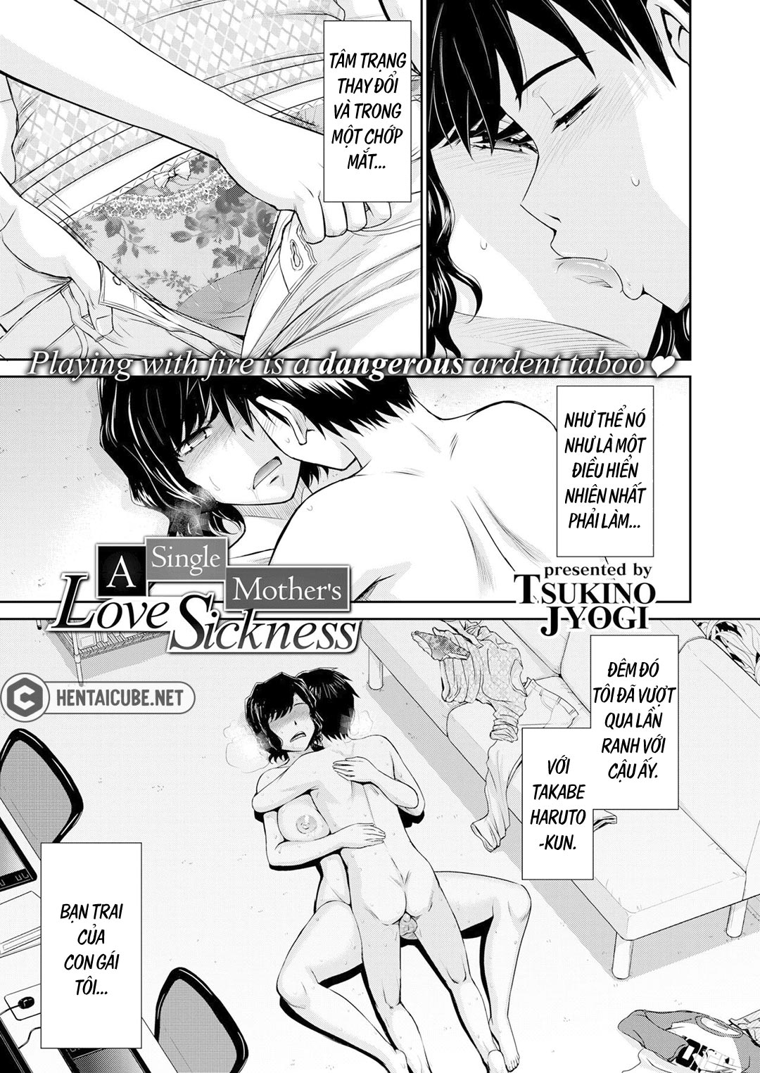Đọc truyện hentai Chuyện tình người mẹ đơn thân khát dục - Chap 1