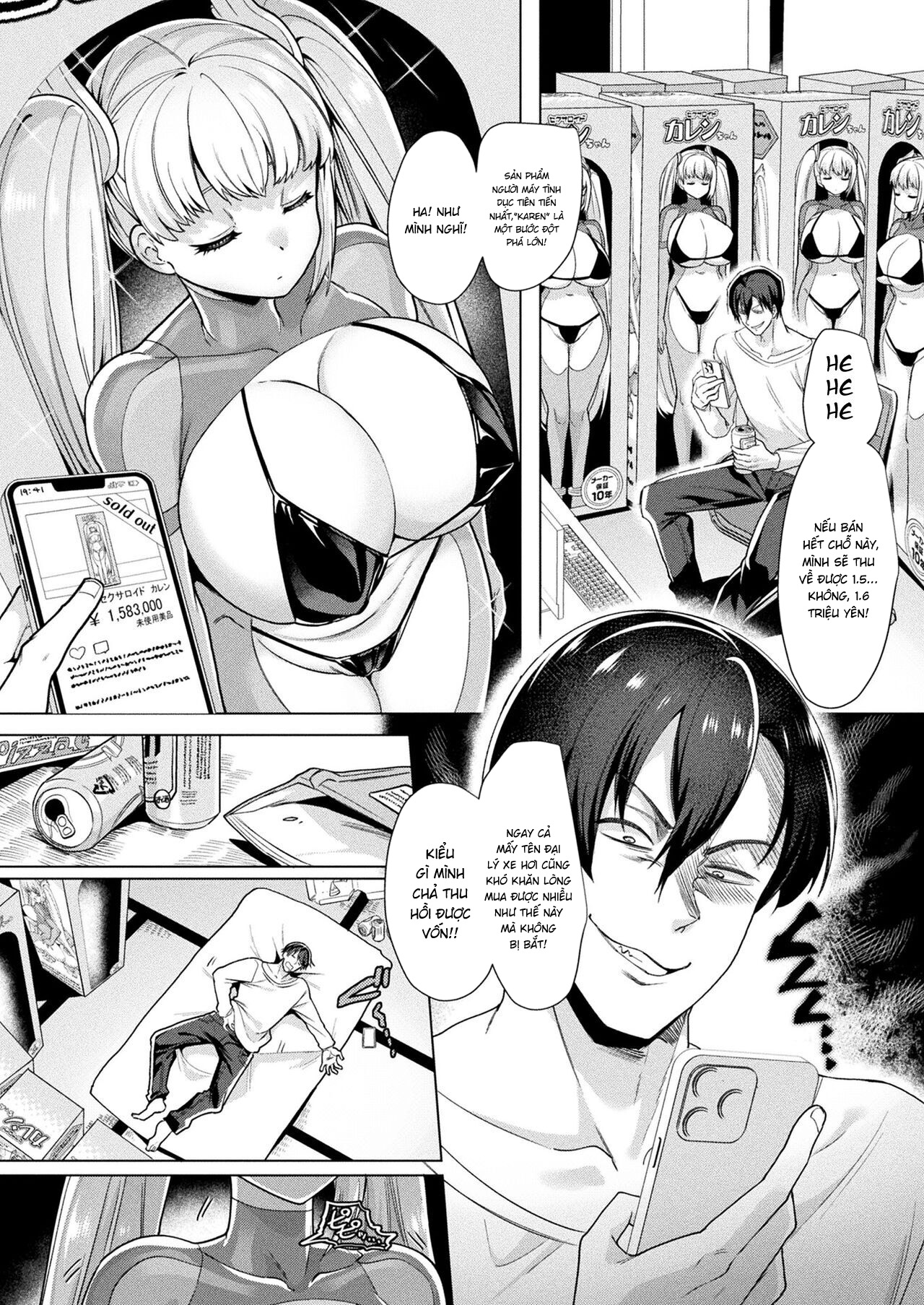 Đọc truyện hentai Sexaros so với người bán lại - Oneshot