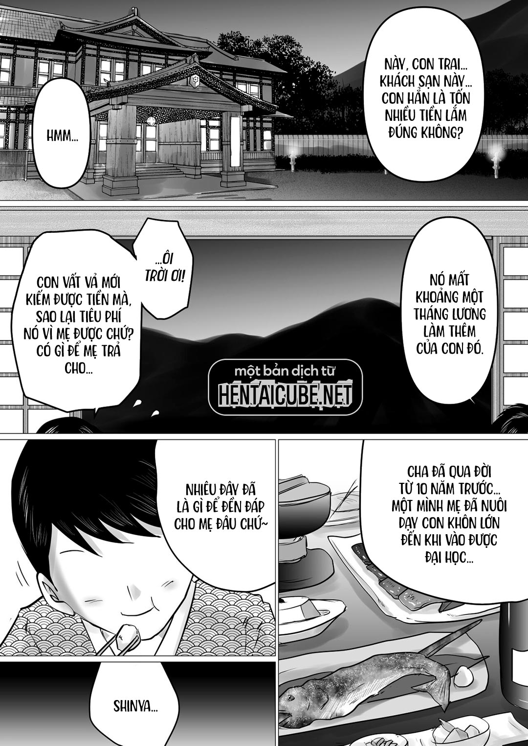 Đọc truyện hentai Cùng mẹ đi suối nước nóng Oneshot