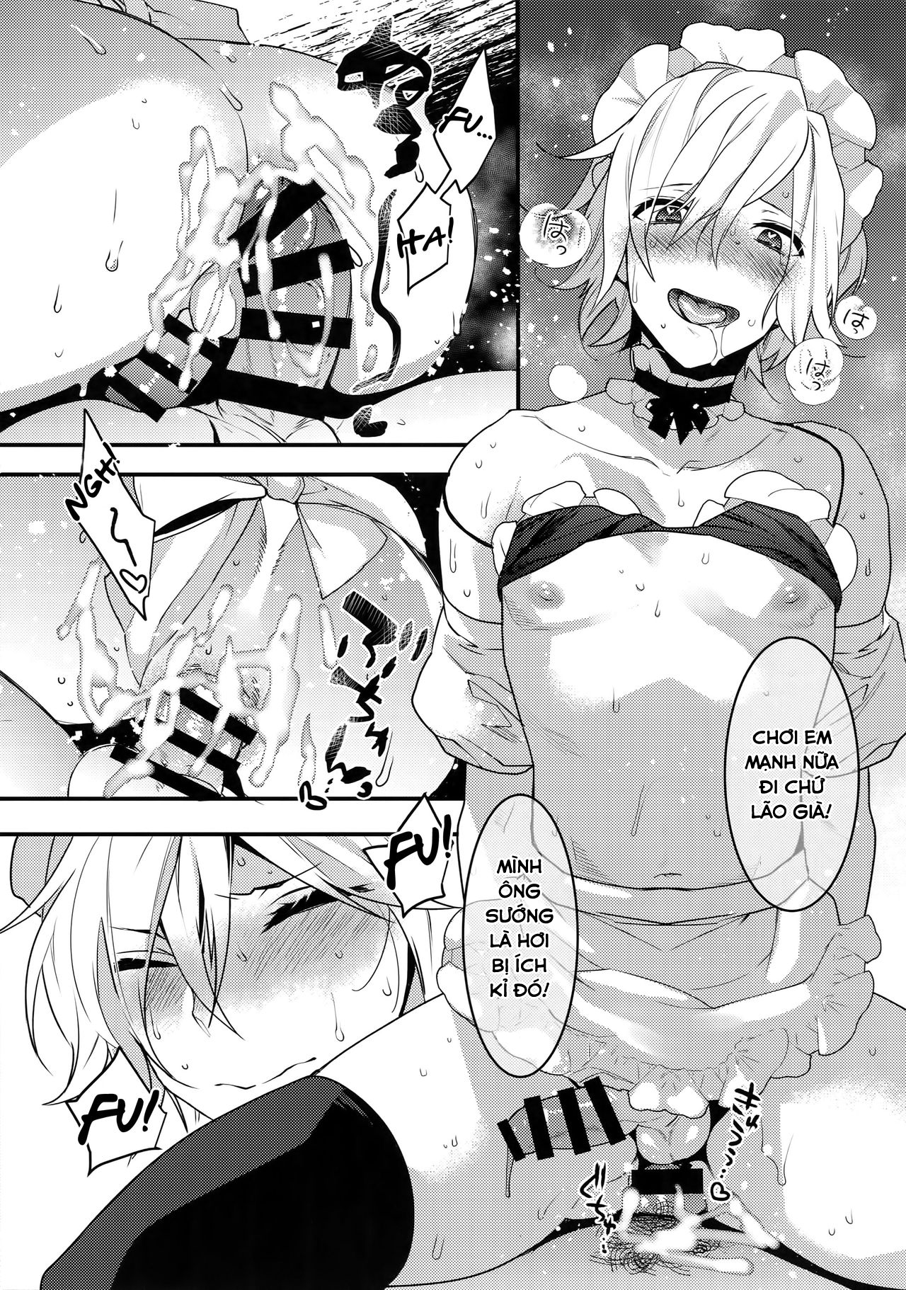 Đọc truyện hentai Dokidoki Mesu Ochi Gohoushi Challenge - Chap 2