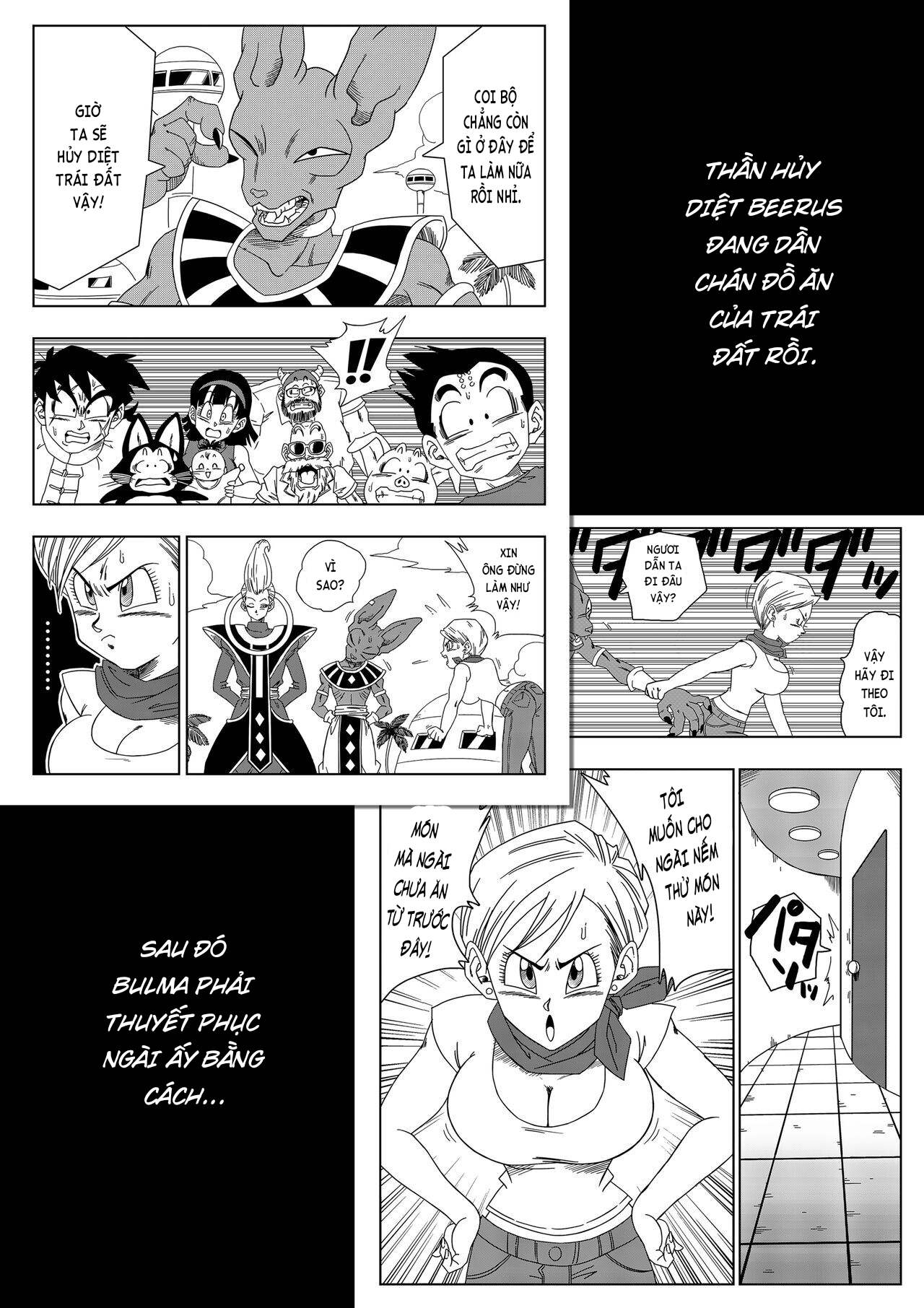 Đọc truyện hentai Không Ai Không Vâng Lời Beerus! - Oneshot