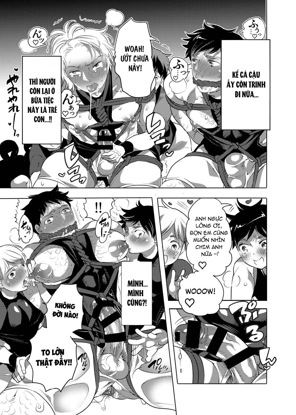 Đọc truyện hentai Lễ hội cống hiến âm đạo nam Chap 1