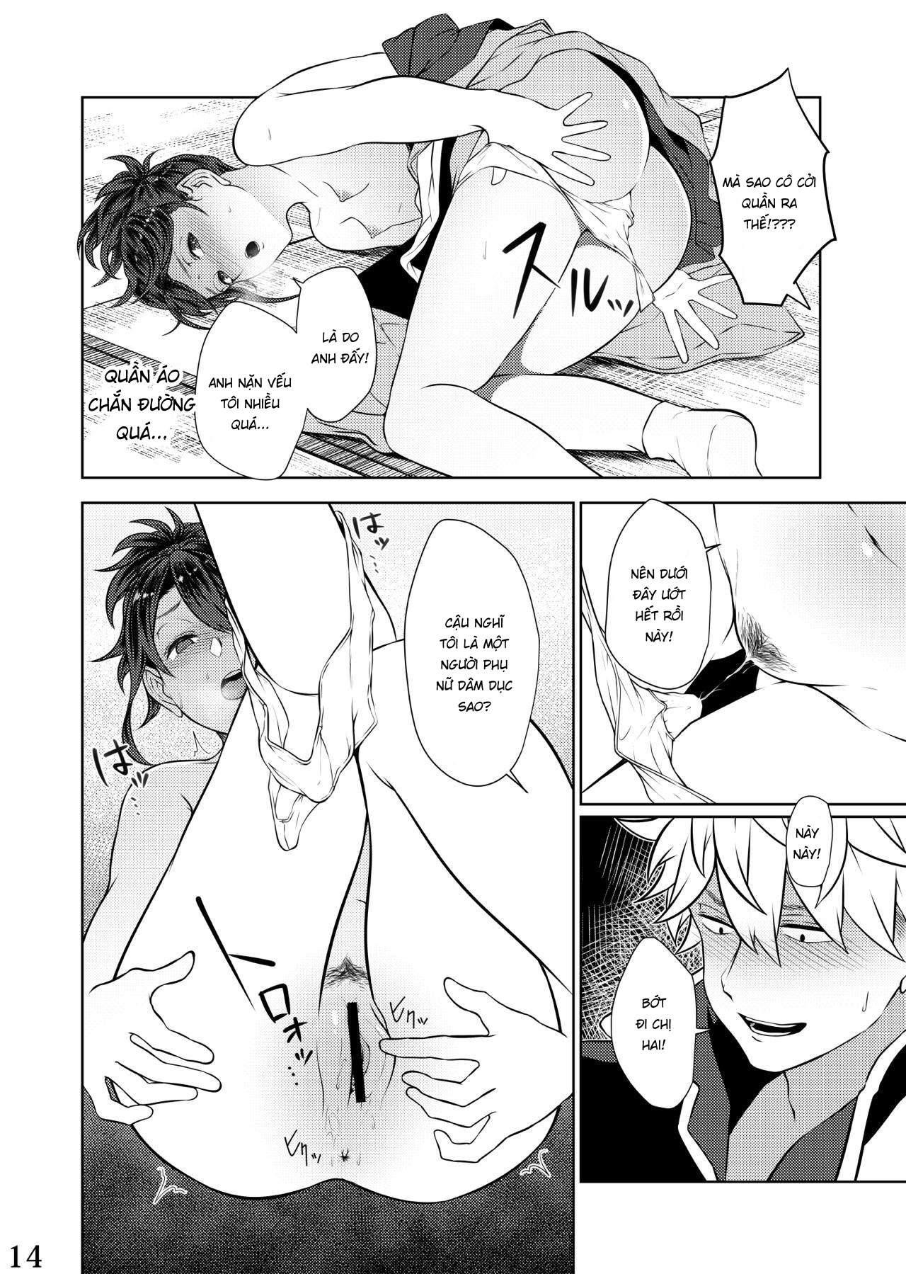 Đọc truyện hentai Mebuki (Gintama) - Oneshot