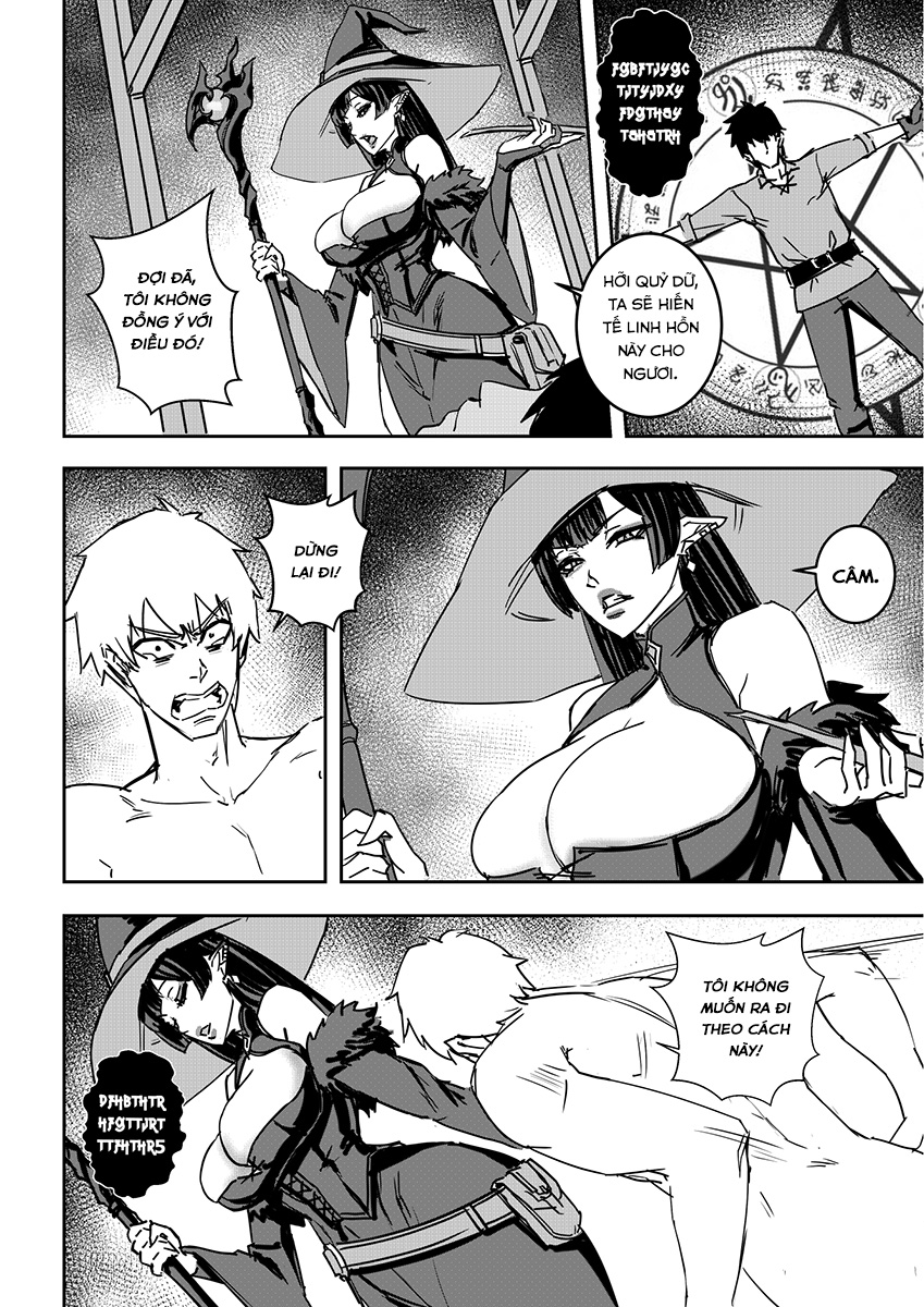 Đọc truyện hentai Sự điên rồ của phù thủy - Chap 1