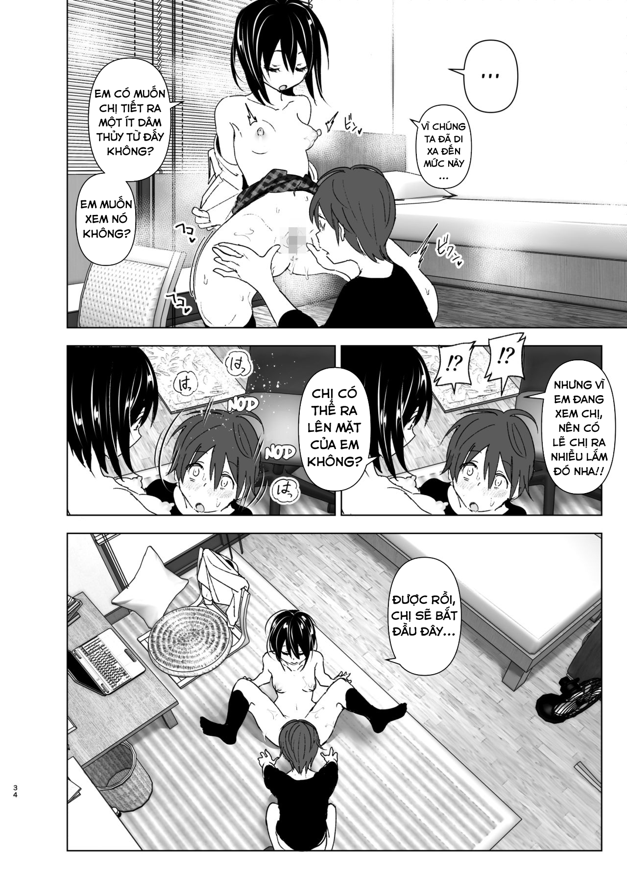 Đọc truyện hentai Em muốn ở lại với chị - Phần Đầu