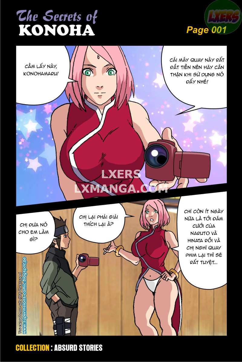 Đọc truyện hentai Bí mật của Konoha - Oneshot