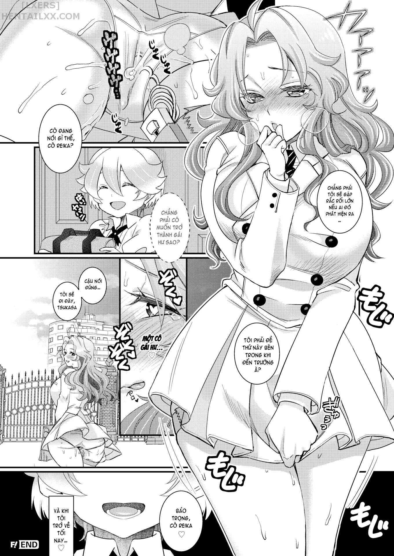 Đọc truyện hentai Cách thư giãn của Cô chủ - Oneshot