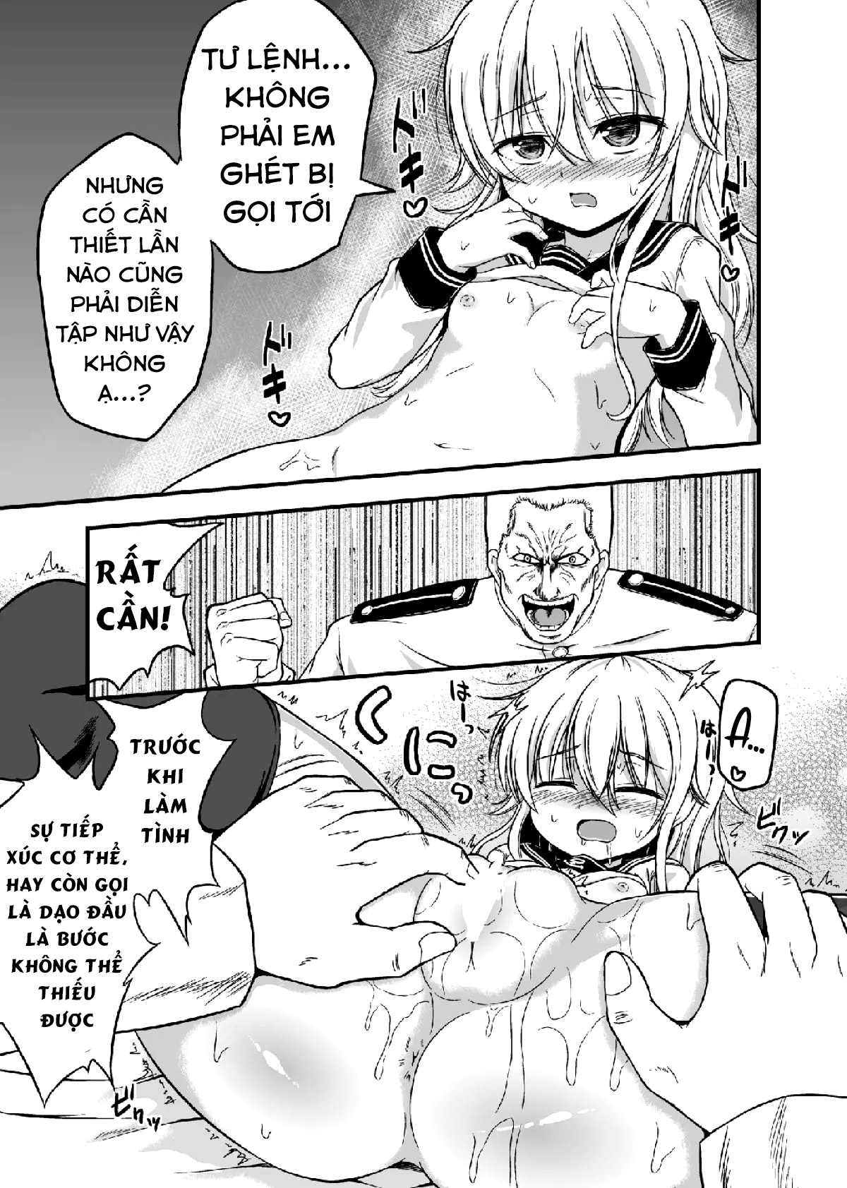Đọc truyện hentai Cuộc chiến trong đêm của Hibiki và tình yêu - Oneshot