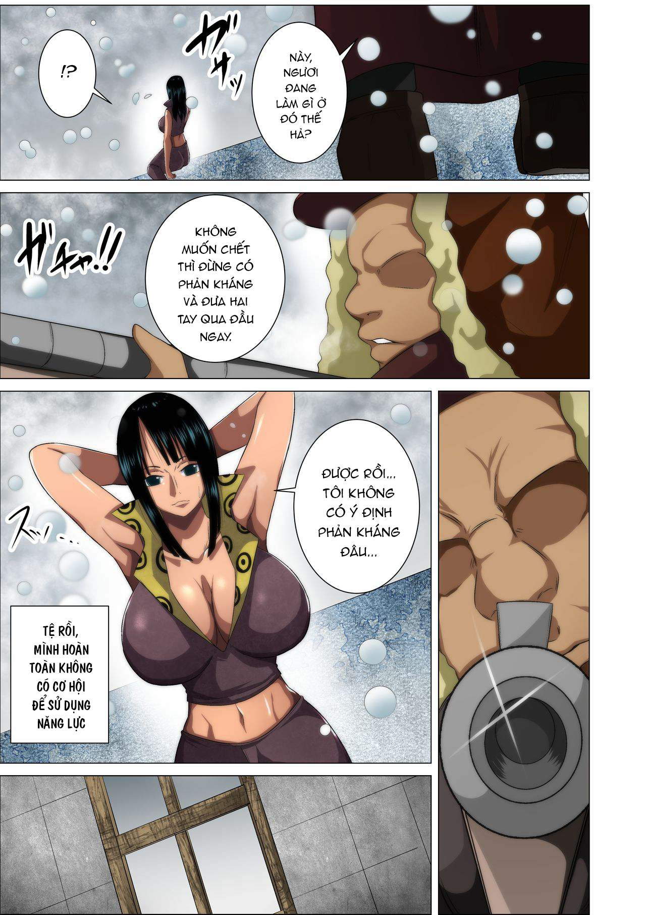 Đọc truyện hentai Số phận của tên cướp biển ngực bự bị bắt - Oneshot