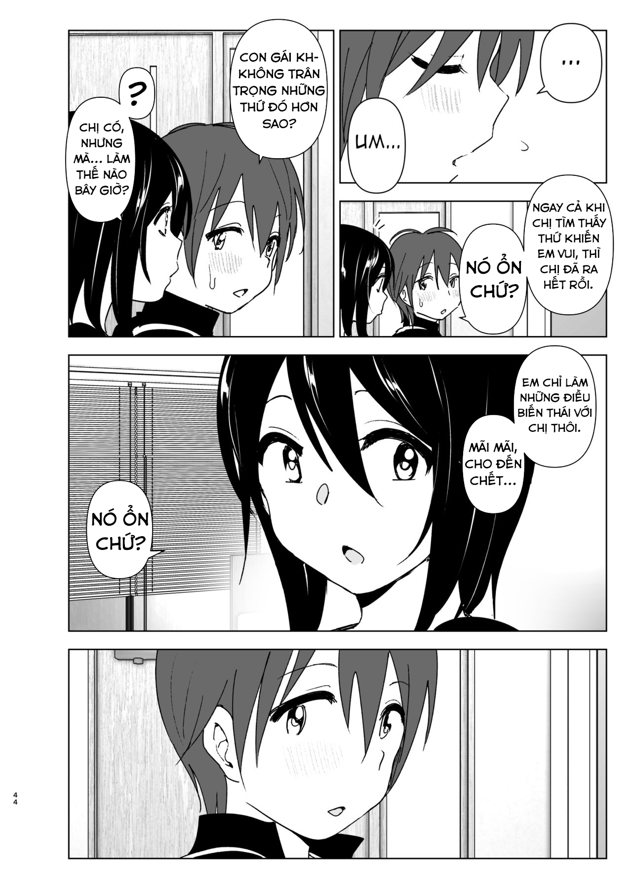 Đọc truyện hentai Em muốn ở lại với chị - Phần Cuối