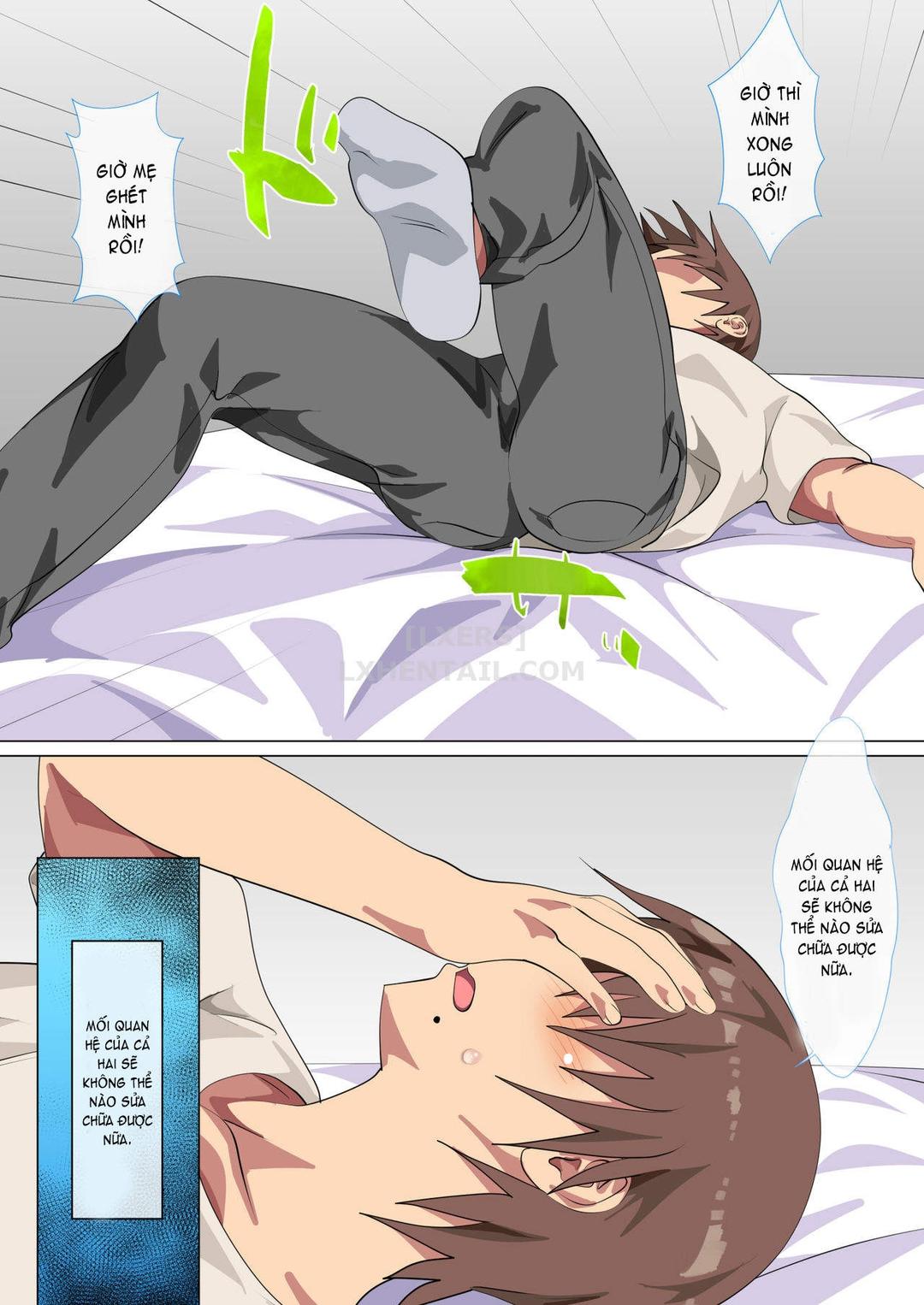 Đọc truyện hentai Musuko Ni Nando Mo Kudokarete Konmake Shita Haha - Chap 1