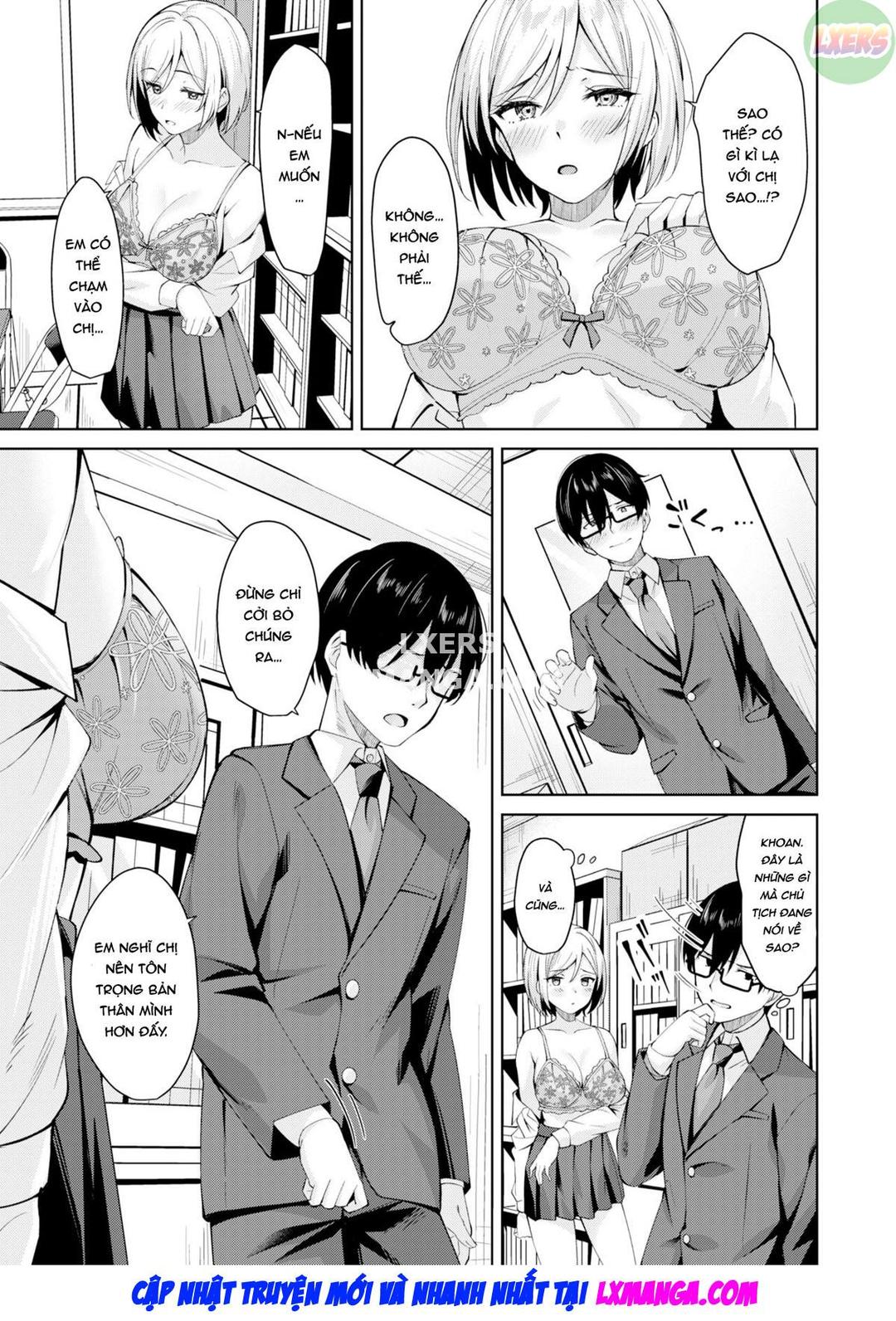 Đọc truyện hentai Viết bởi hội học sinh là quá việc vặt. - Oneshot