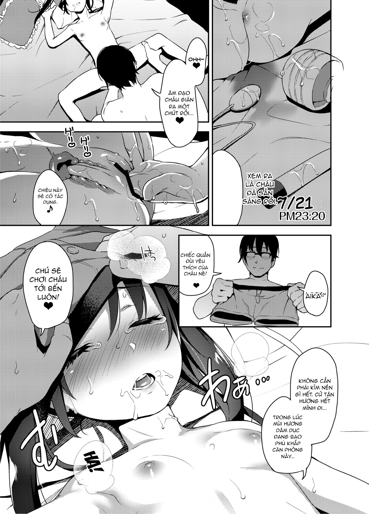 Đọc truyện hentai Aika to Oji-san ~Neteiru Aida ni Hanayome Shugyou~ - Chap 2