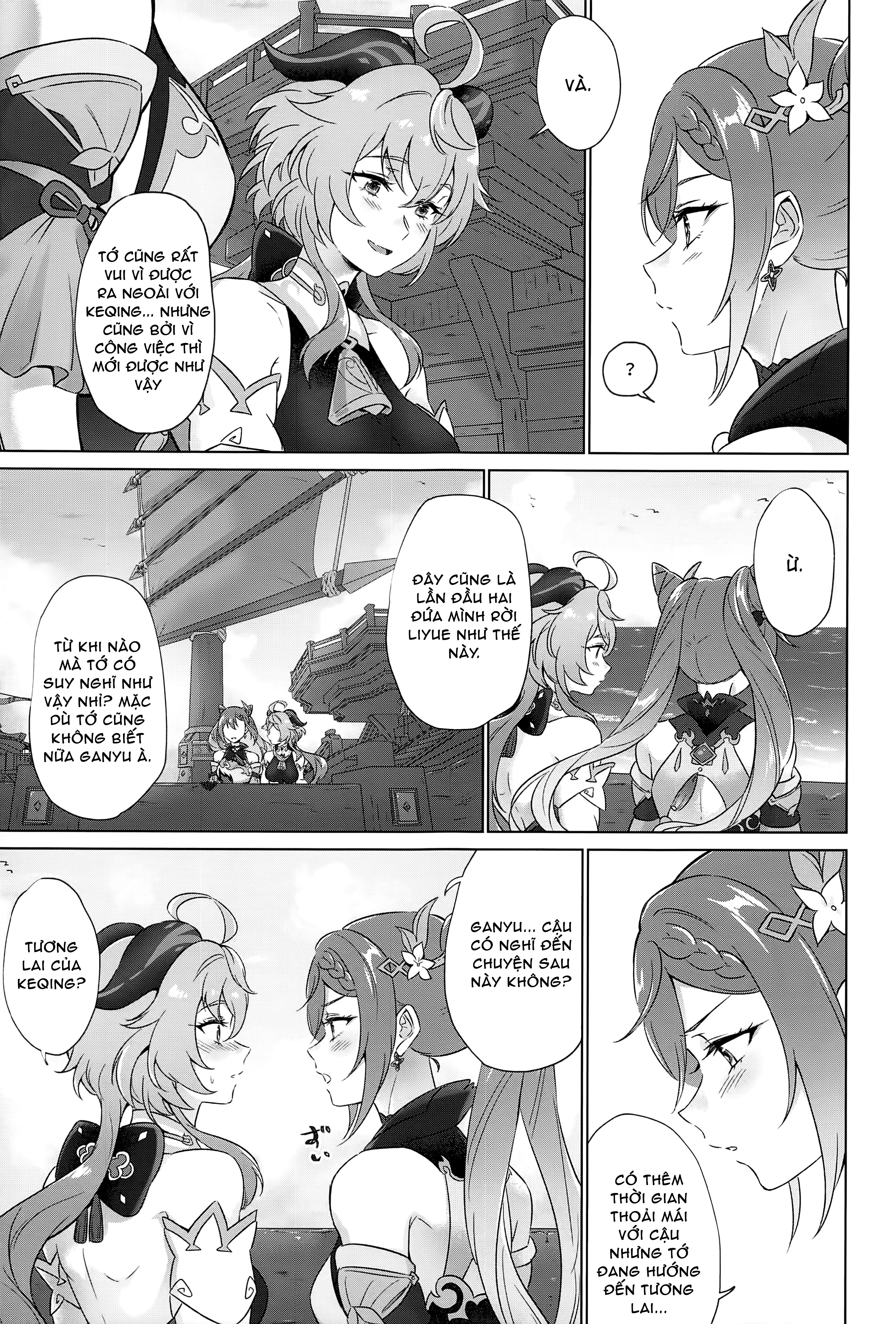 Đọc truyện hentai Nghiệm pháp tình dục kiểu Liyue - Oneshot full