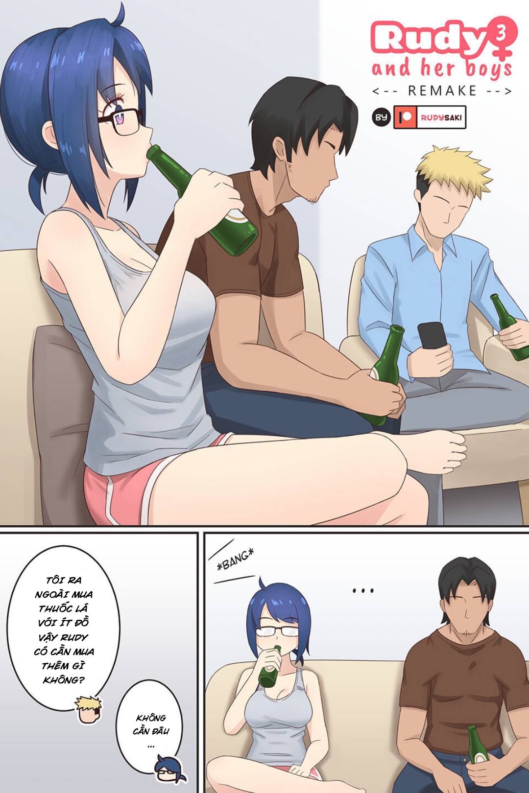 Đọc truyện hentai RuDy và những người bạn trai của cô ấy! Chap 3 - Chap 3 - END