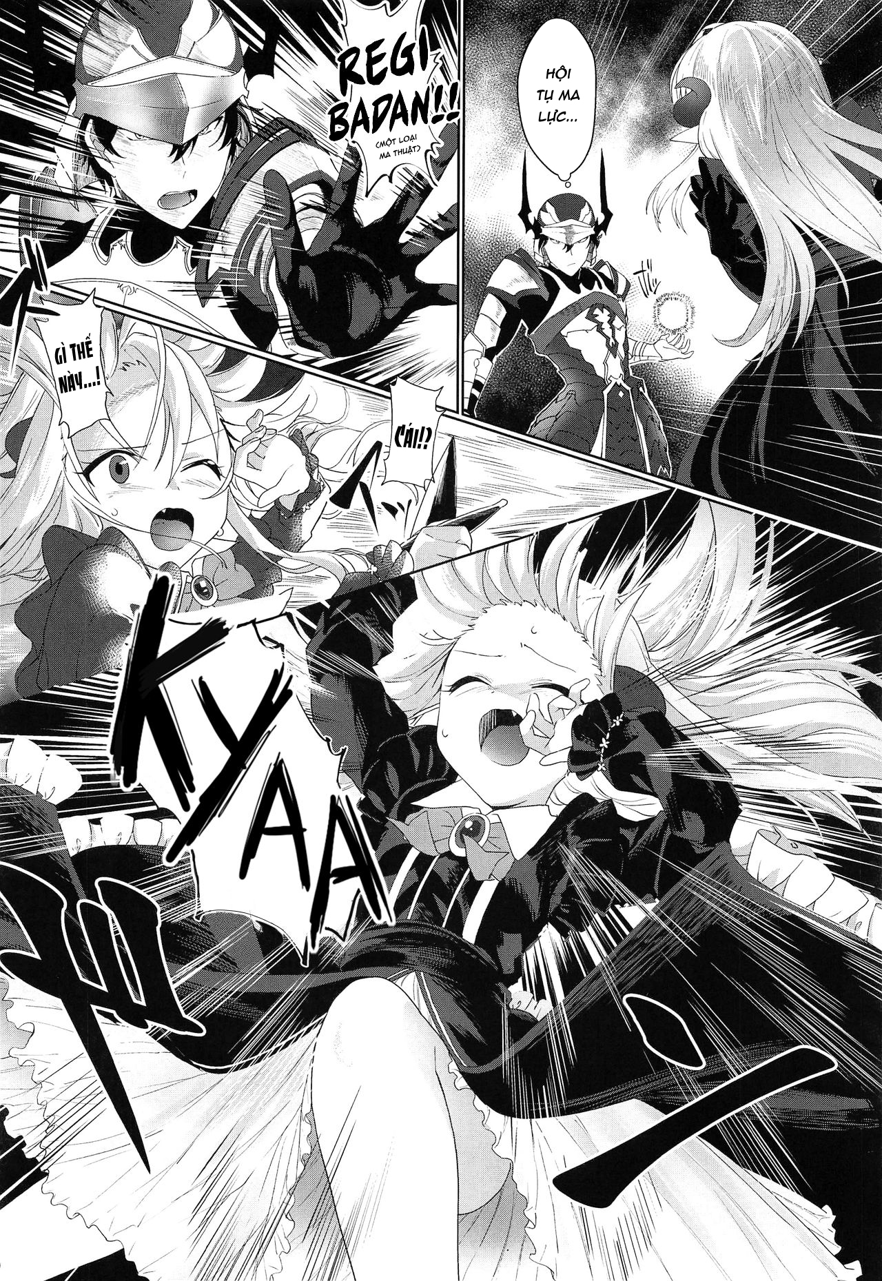Đọc truyện hentai Yuusha no Dorei Inmon ga Maou no Musume o Youshanaku Osou! - Oneshot