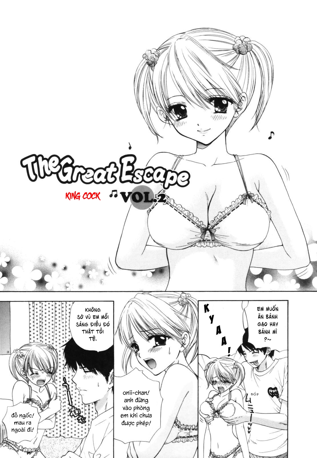 Đọc truyện hentai Cuộc đào thoát vĩ đại - Chap 2 double tỏ tình