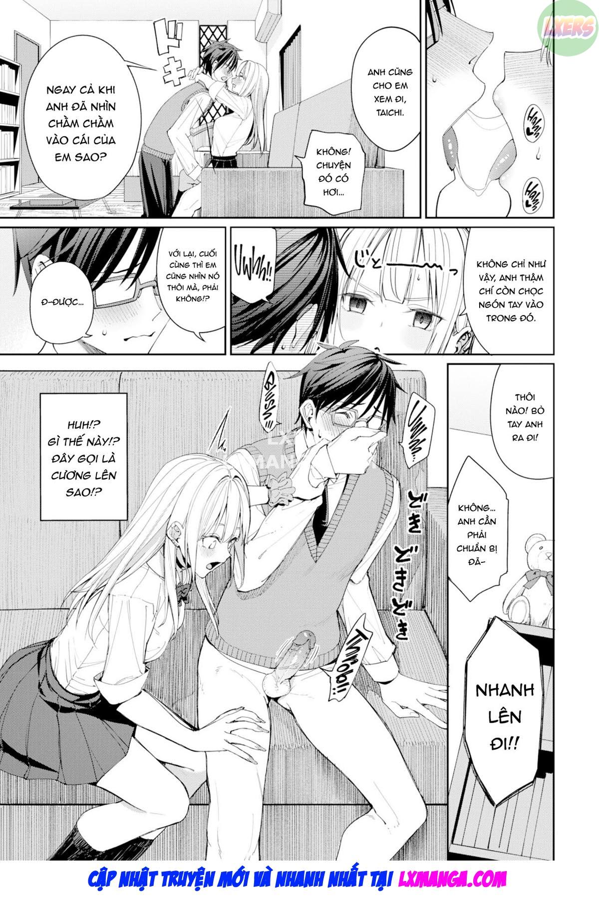 Đọc truyện hentai Tôi muốn trở thành một người đàn ông thẳng thắn - Oneshot